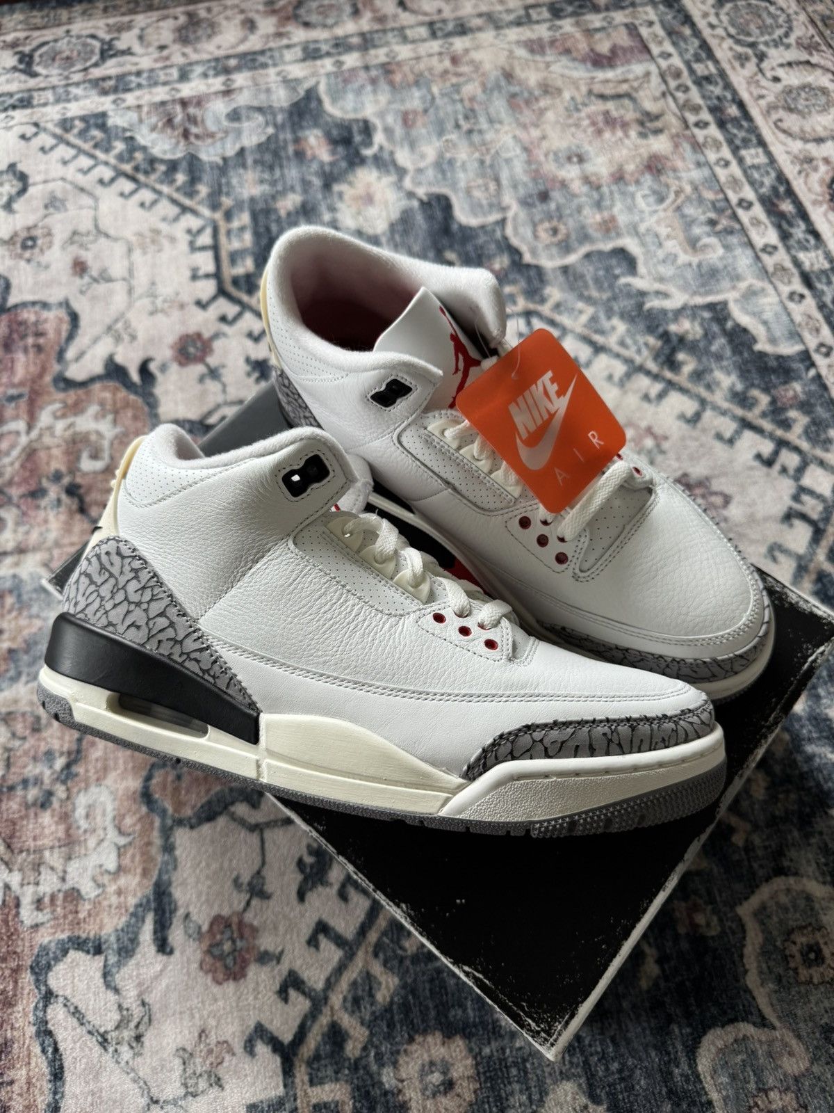 Jordan Brand Air Jordan 3 “White Cement” Reimagined Size US 9.5 / EU 42-43 - 1 Thumbnail