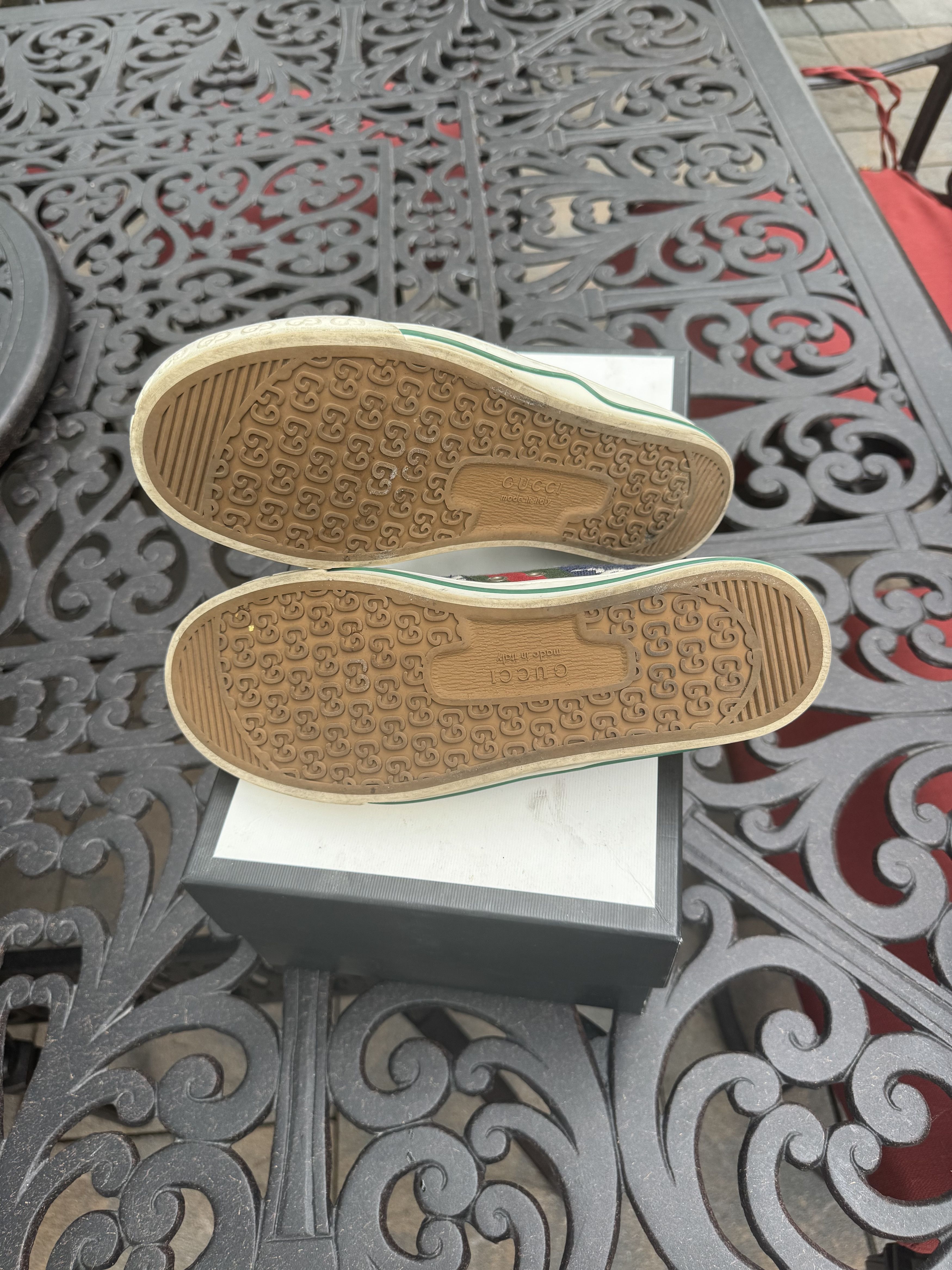 Gucci Gucci canvas tennis sneaker Size US 6 / EU 39 - 6 Thumbnail