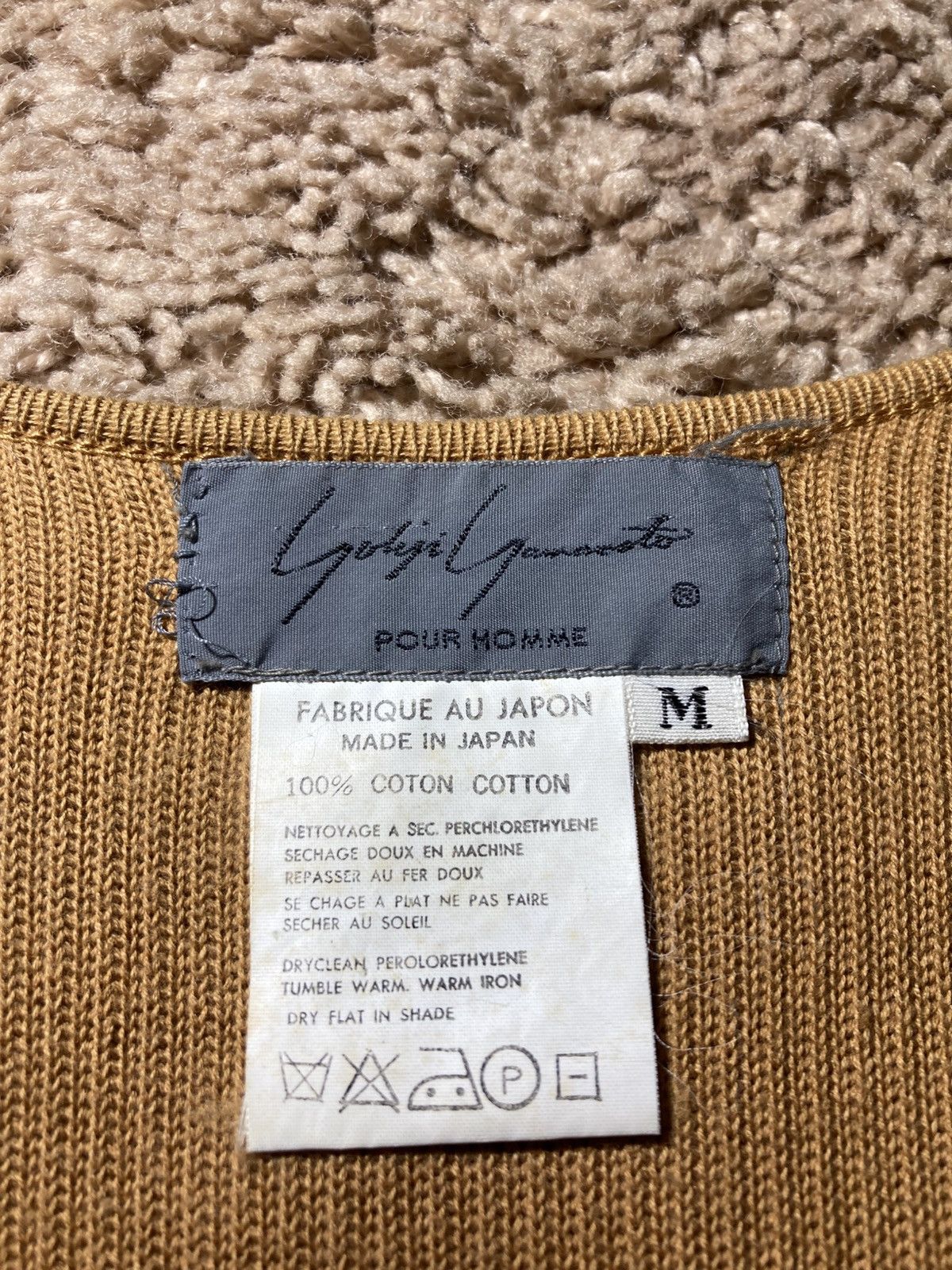 Yohji Yamamoto Vintage Yohji Yamamoto Pour Homme Vest Knit YYPH 90s Pipe M Size US M / EU 48-50 / 2 - 2 Thumbnail
