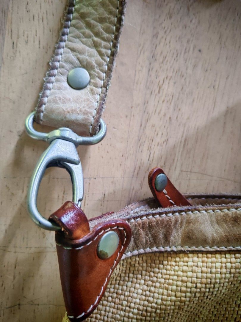 Other Vive La Différence Straw Leather Bag Made in Italy Size ONE SIZE - 6 Thumbnail
