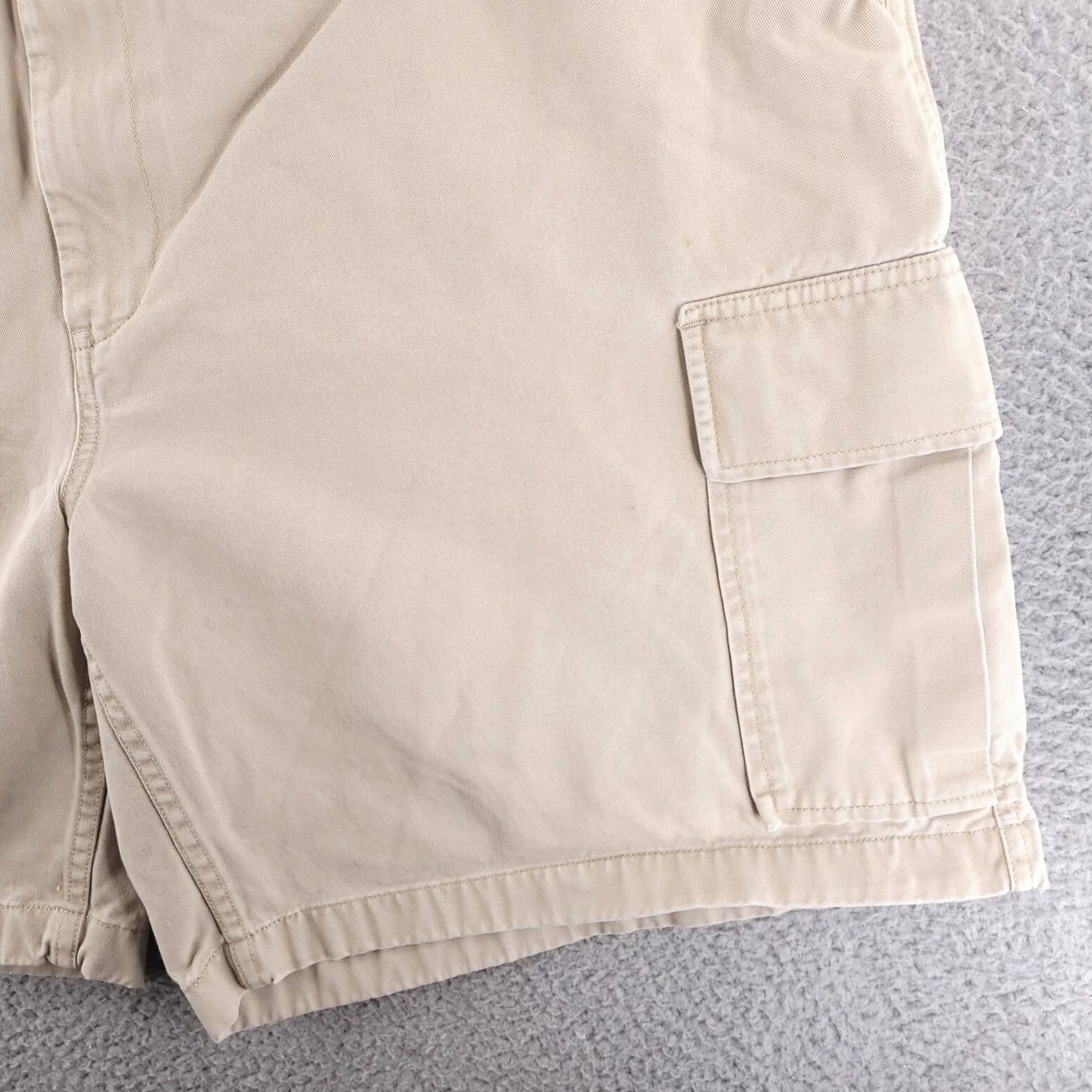 Polo Ralph Lauren VINTAGE Polo Shorts Mens 42 Cargo Chino Tan Beige Ralph Lauren Pants Shorts Size US XL / EU 56 / 4 - 3 Thumbnail