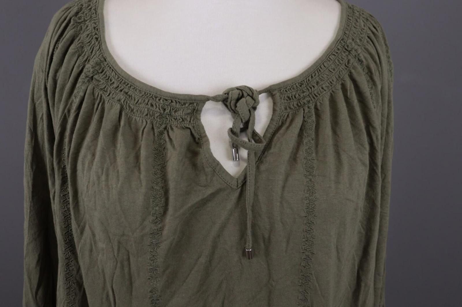 Lauren Ralph Lauren Lauren Ralph Lauren Gren Lagenlook Tunic Shirt Size 2XL Size XXL / US 16-18 / IT 52-54 - 5 Thumbnail