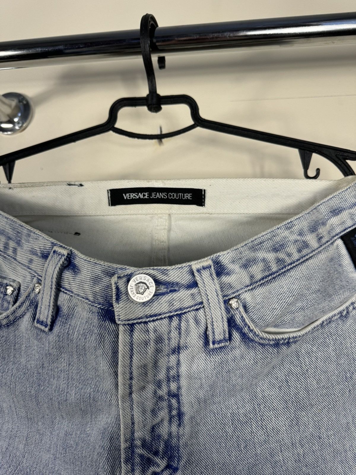 Versace Jeans Couture Vintage Versace Jeans Couture Flare Jeans Size 26 Size 26" / US 2 / IT 38 - 3 Thumbnail