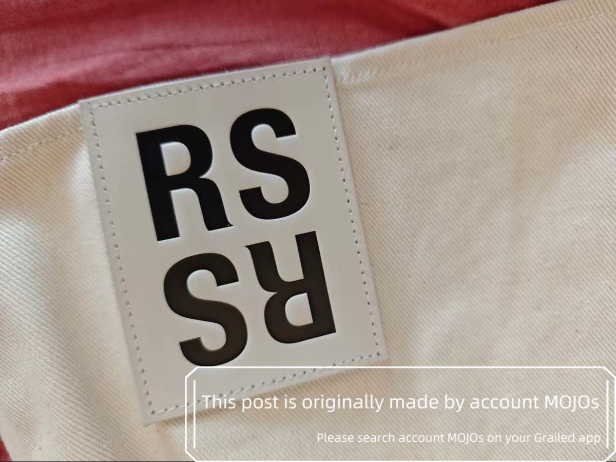 Raf Simons Sz L Raf Simons RS Lab Leather Patch Jacket mojos5721 Size US L / EU 52-54 / 3 - 7 Thumbnail
