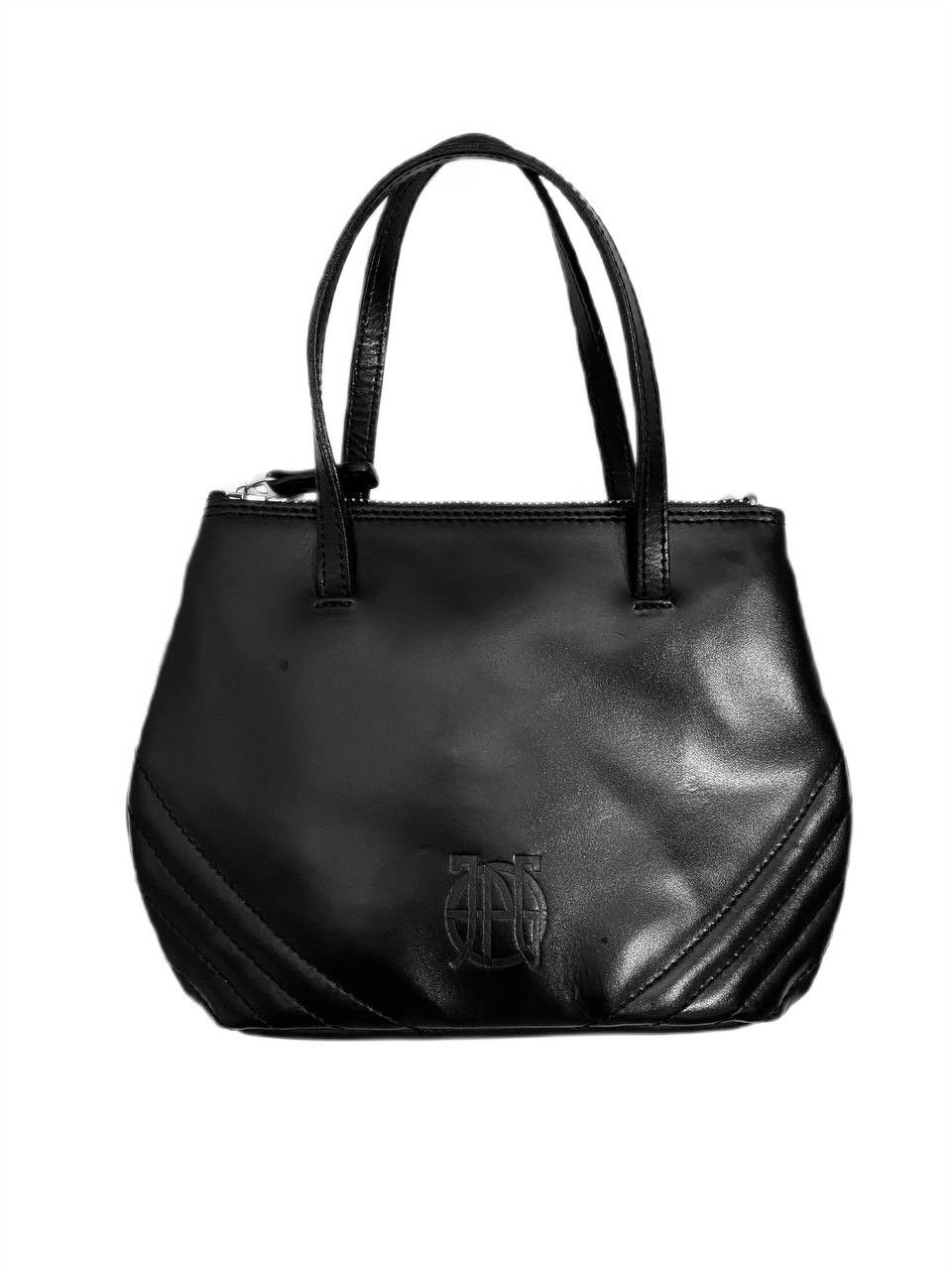 Jean Paul Gaultier Jean Paul Gaultier JPG Logo Leather Handbag Baby Bag Purse Size ONE SIZE - 1 Thumbnail