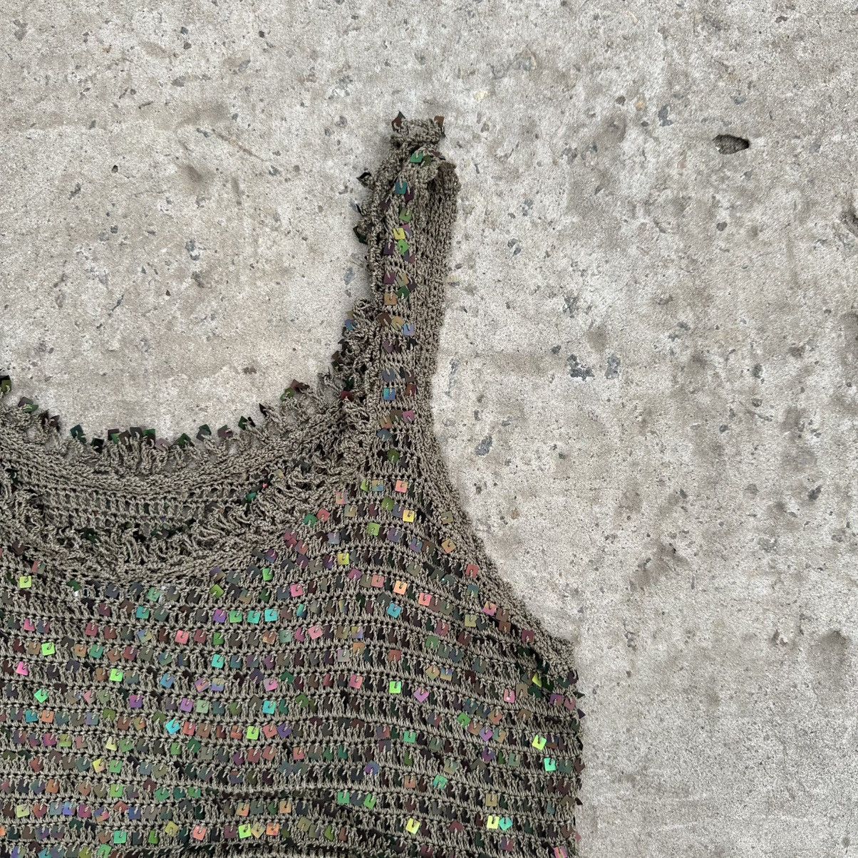 Issey Miyake VTG Japanese Style Grunge Tank Top Sleeveless Avantgarde Size L / US 10 / IT 46 - 11 Thumbnail
