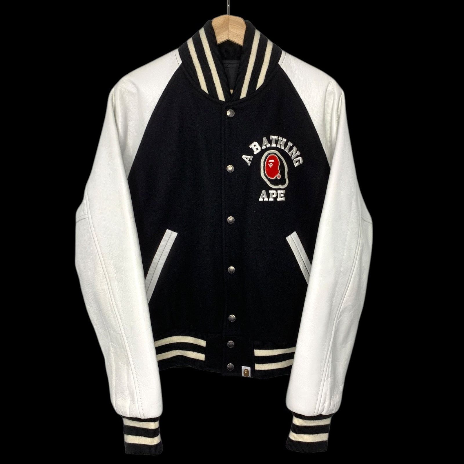 Bape OG Nigo's Favorite Shop NFS Varsity Jacket Size US M / EU 48-50 / 2 - 2 Thumbnail