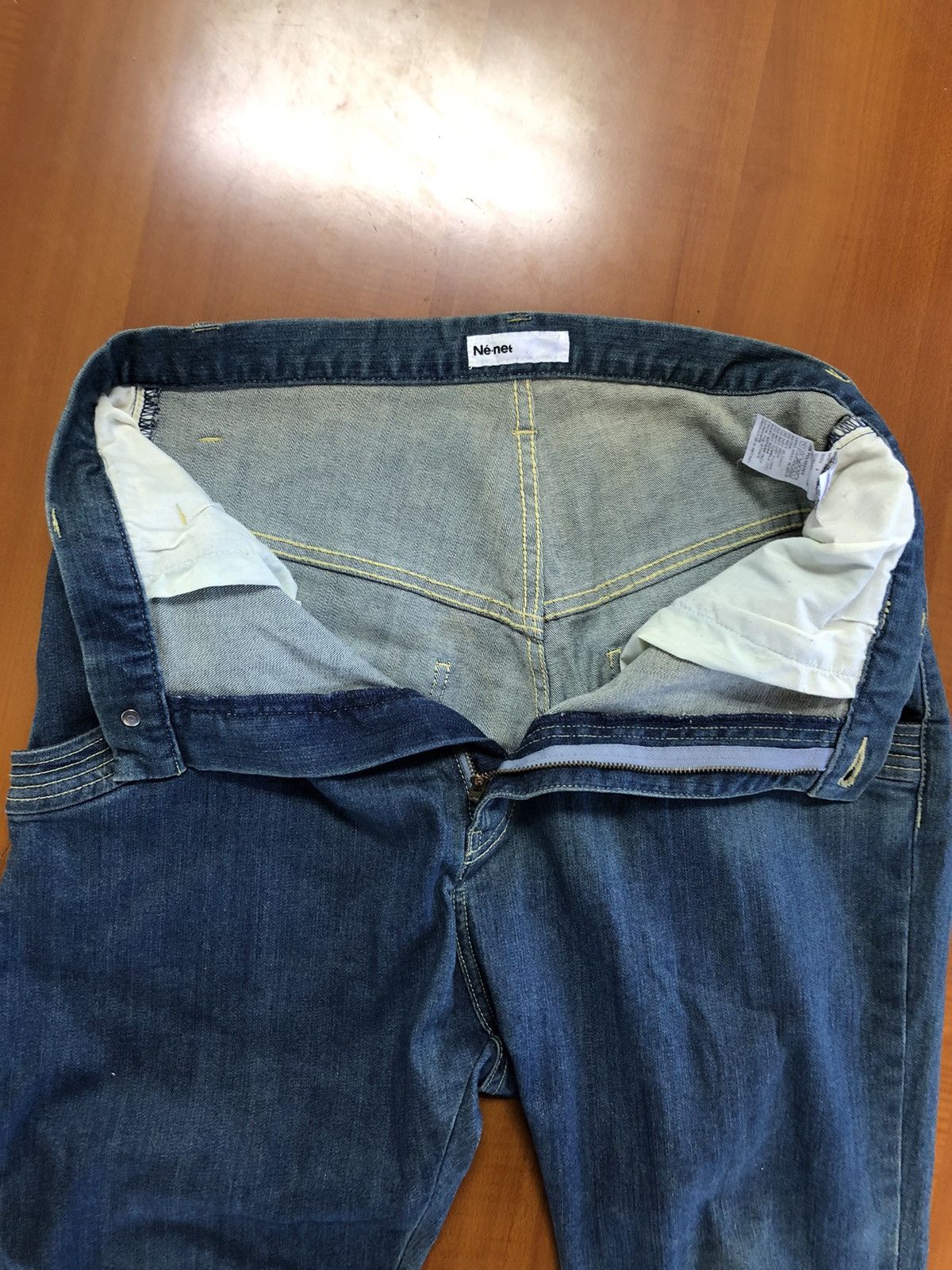 Issey Miyake Ne-Net Issey Miyaki Jeans Size 30" / US 8 / IT 44 - 9 Thumbnail