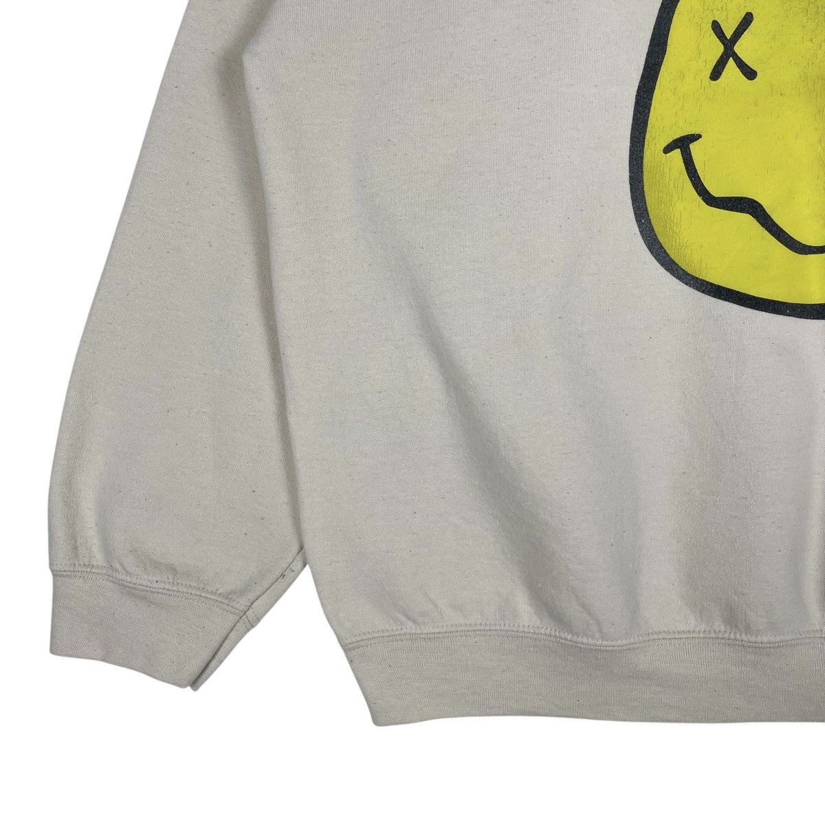 Nirvana Nirvana Smiley Face Logo Crewneck Sweatshirt Size L Size US L / EU 52-54 / 3 - 4 Thumbnail