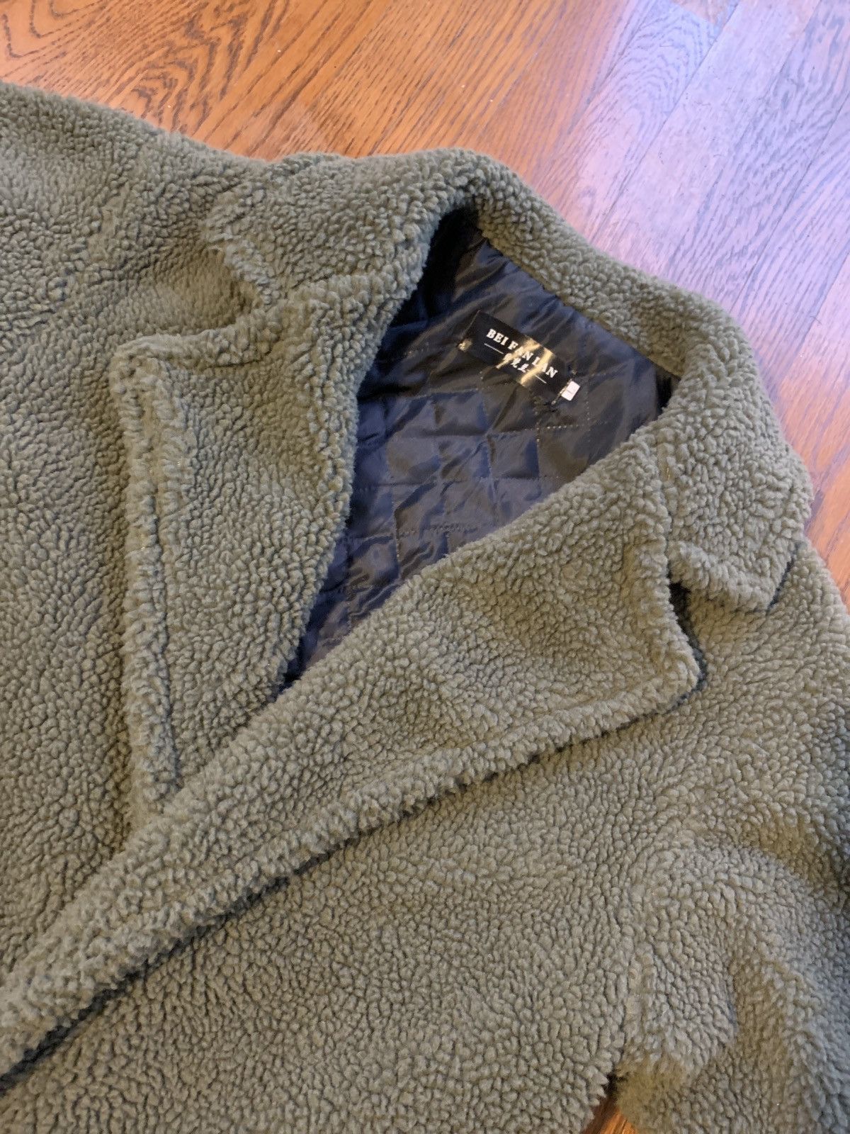 Japanese Brand Sherpa Long Overcoat Jacket Size US L / EU 52-54 / 3 - 6 Thumbnail