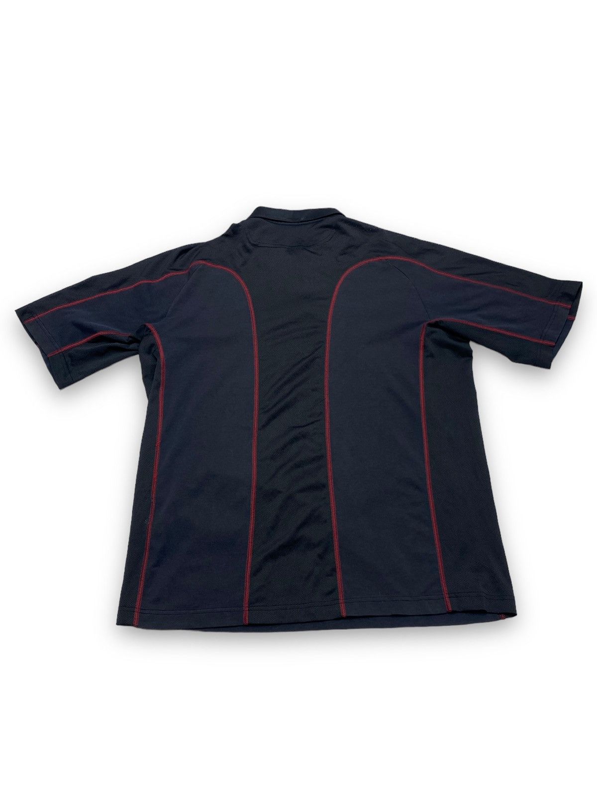 Nike 00s Vintage NIKE COURT Silver Tag Black Polo Shirt Size US L / EU 52-54 / 3 - 8 Thumbnail