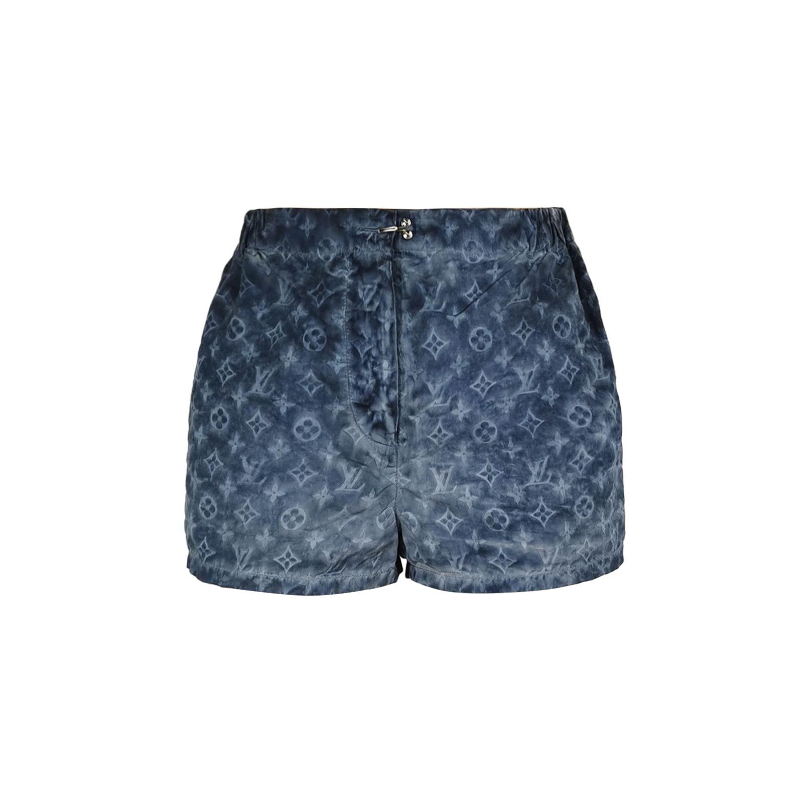 Louis Vuitton Louis Vuitton Monogram Silk Blend Shorts Size 34 Size 25" / US 0 / IT 36 - 1 Thumbnail