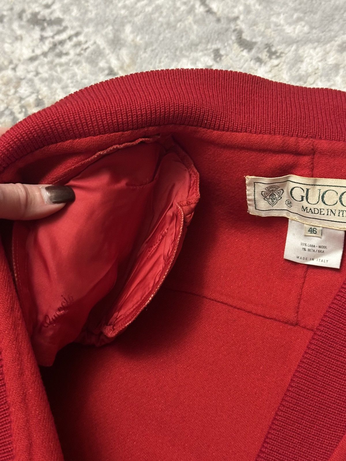 Gucci Gucci wool jacket vintage Size L / US 10 / IT 46 - 8 Thumbnail