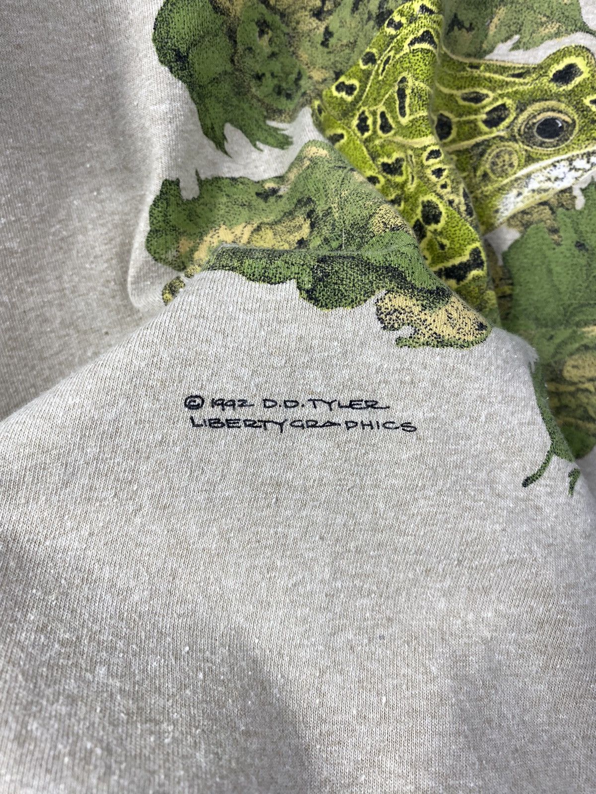The Mountain × Vintage Vintage 1992 Tree Frog Rain Forest Animal Mountain T-Shirt Size US XL / EU 56 / 4 - 7 Thumbnail