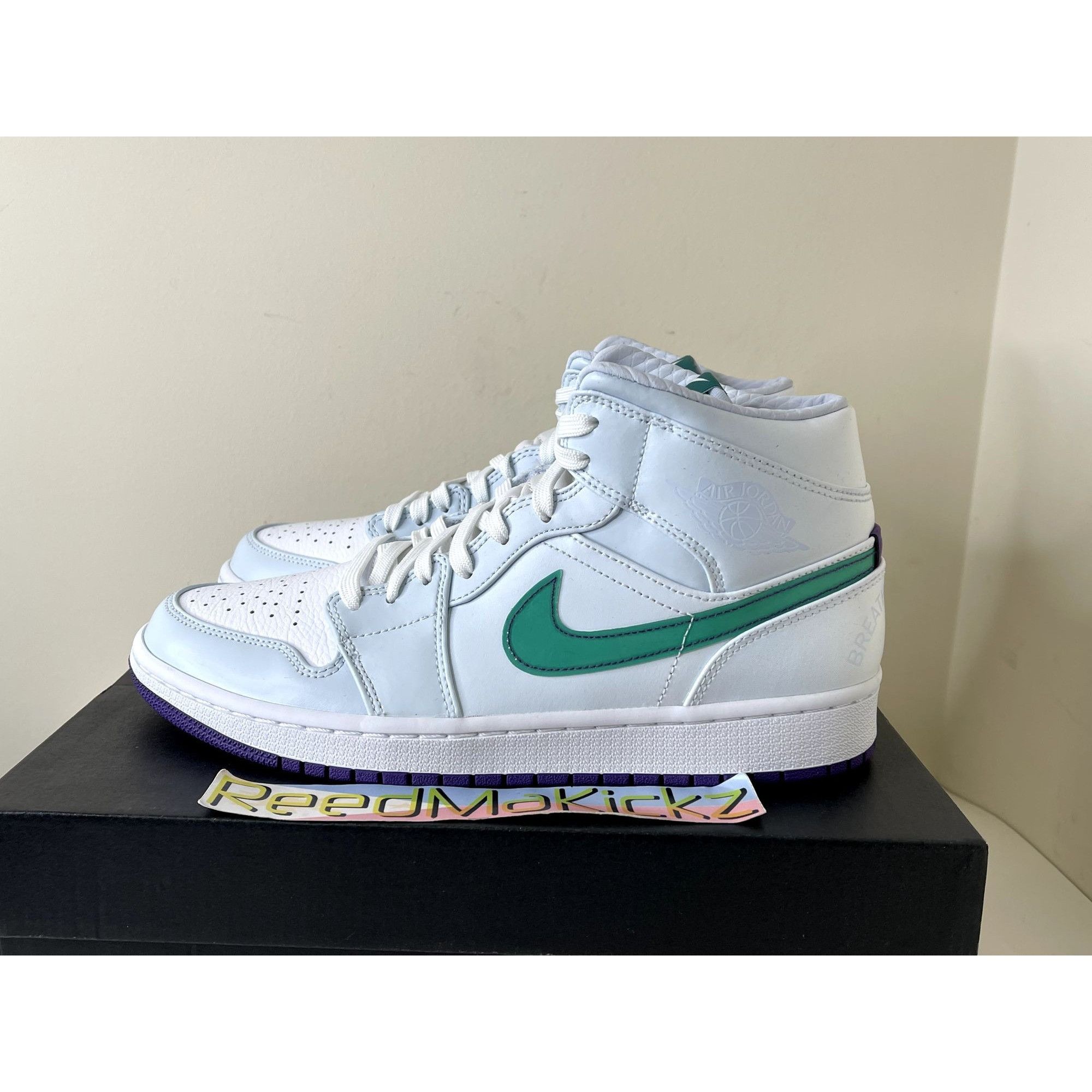 Jordan Brand Jordan 1 Mid SE Luka Doncic Pre Game Mindfulness Mens 8.5us Size US 8.5 / EU 41-42 - 1 Thumbnail