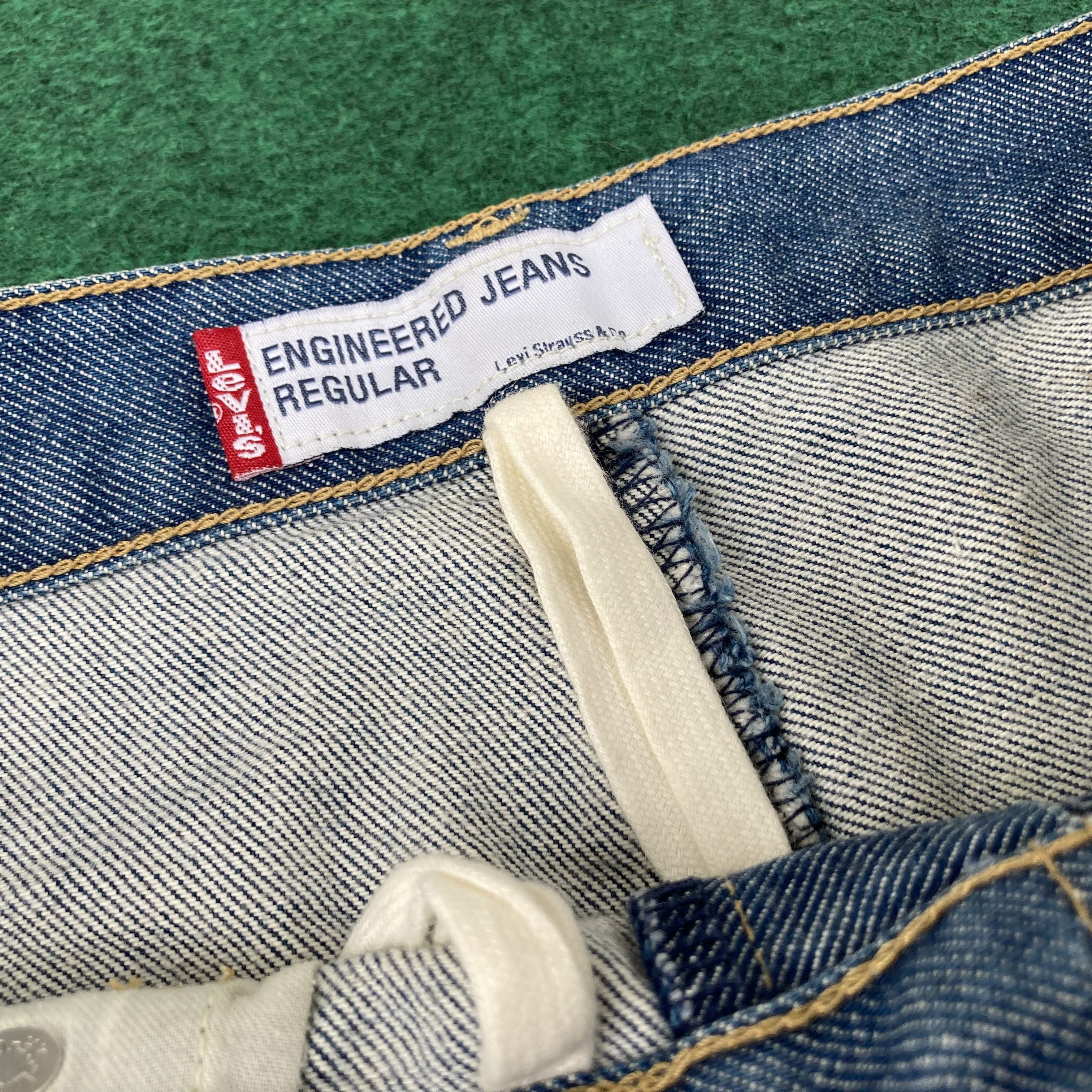 Japanese Brand × Levi's × Vintage Vtg Levis Engineered Kimura Denim Sz 30 Button Jeans Size US 30 / EU 46 - 5 Thumbnail