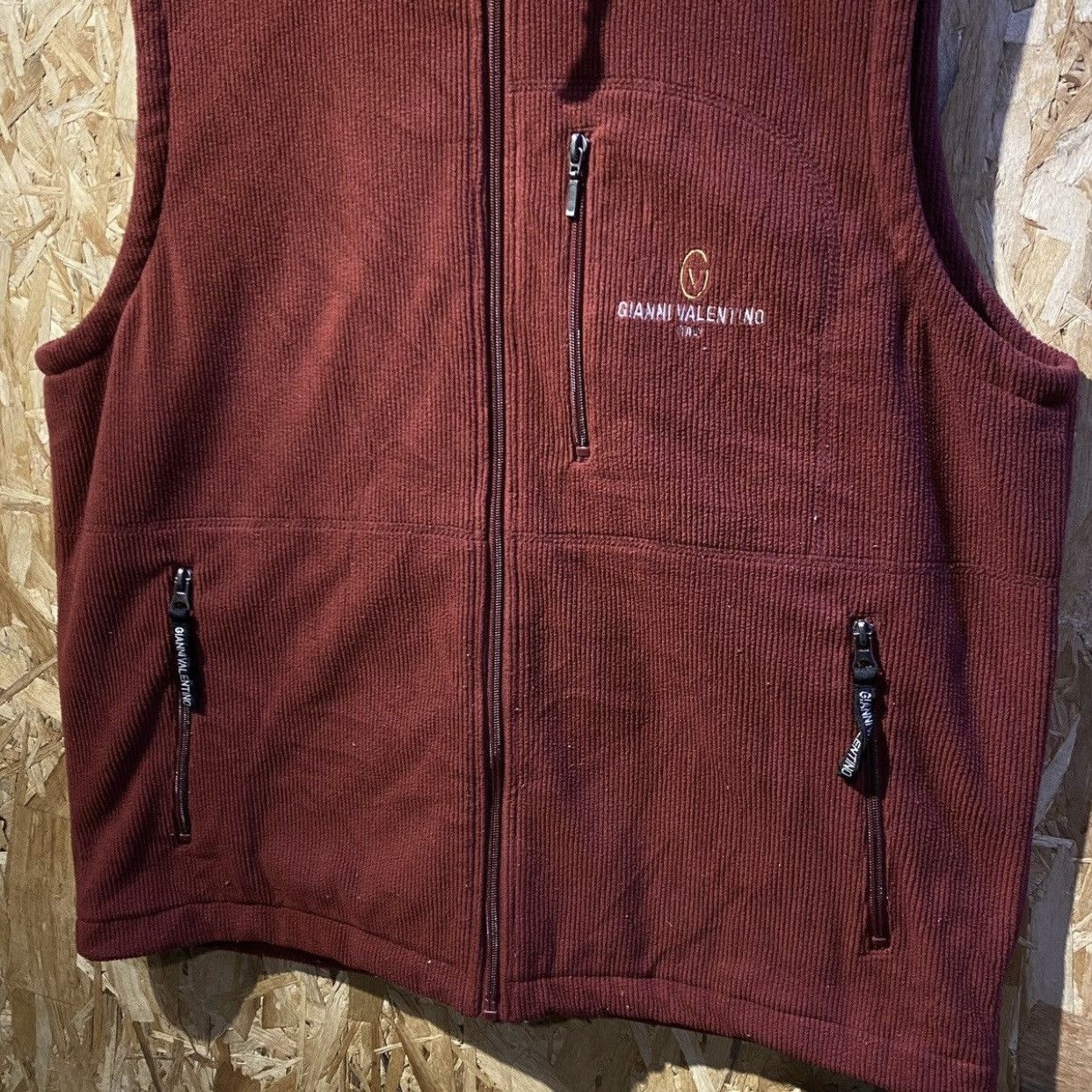 Designer × Gianni Valentino × Vintage Gianni Valentino Vest Multi Pockets Size US XL / EU 56 / 4 - 5 Thumbnail