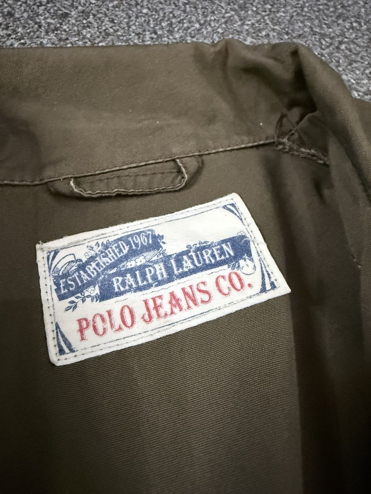 Polo Ralph Lauren Vintage Ralph Lauren Military Colour Painter Archival Jacket Size US L / EU 52-54 / 3 - 9 Thumbnail