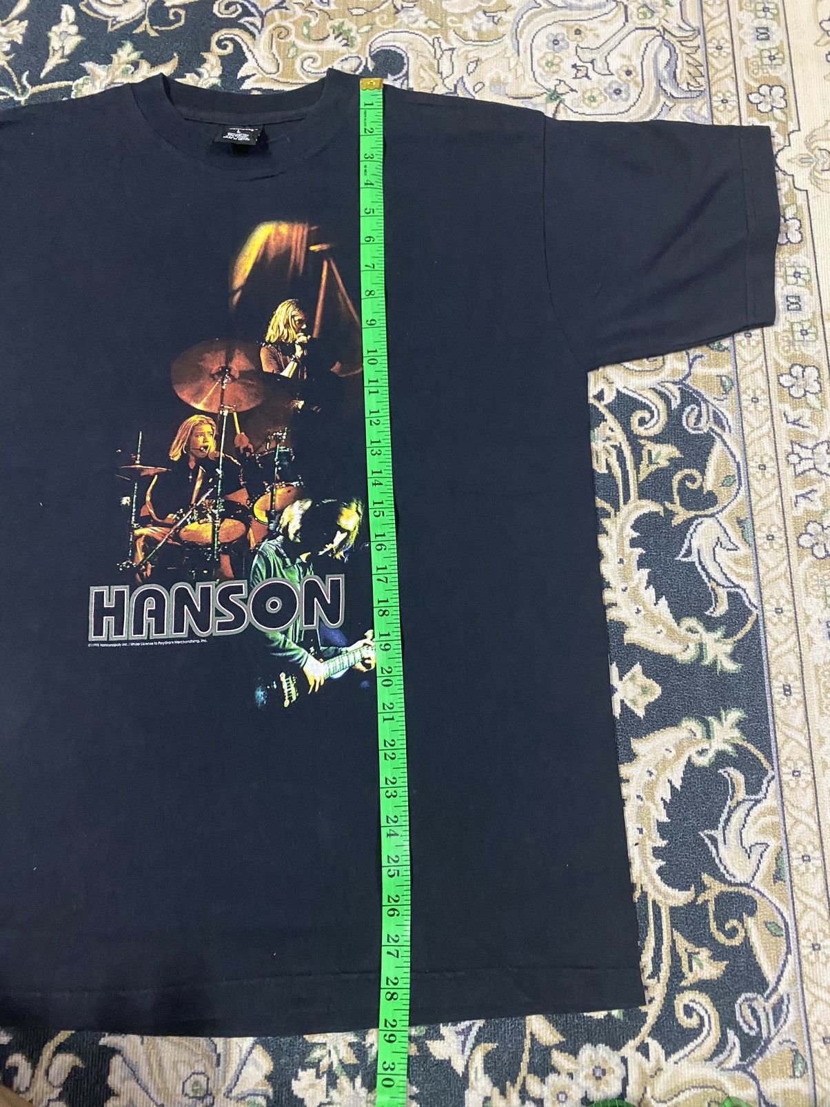 Band Tees Vintage 1998 Hanson Size US L / EU 52-54 / 3 - 12 Thumbnail