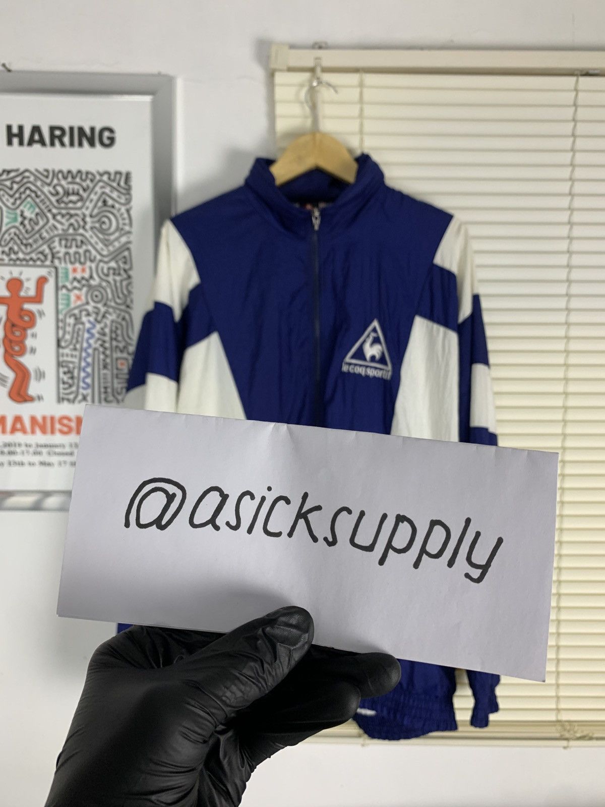 Le Coq Sportif × Vintage Vintage 90s Le Coq Sportif Oversized Track Jacket Size US XXL / EU 58 / 5 - 2 Thumbnail