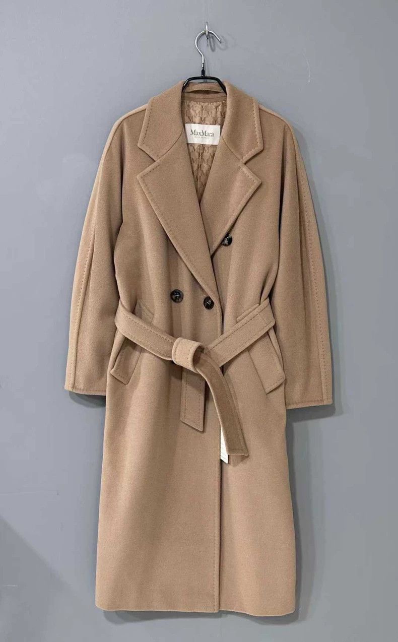 Max Mara Max Mara 101801 Camel Coat Size S / US 4 / IT 40 - 1 Thumbnail