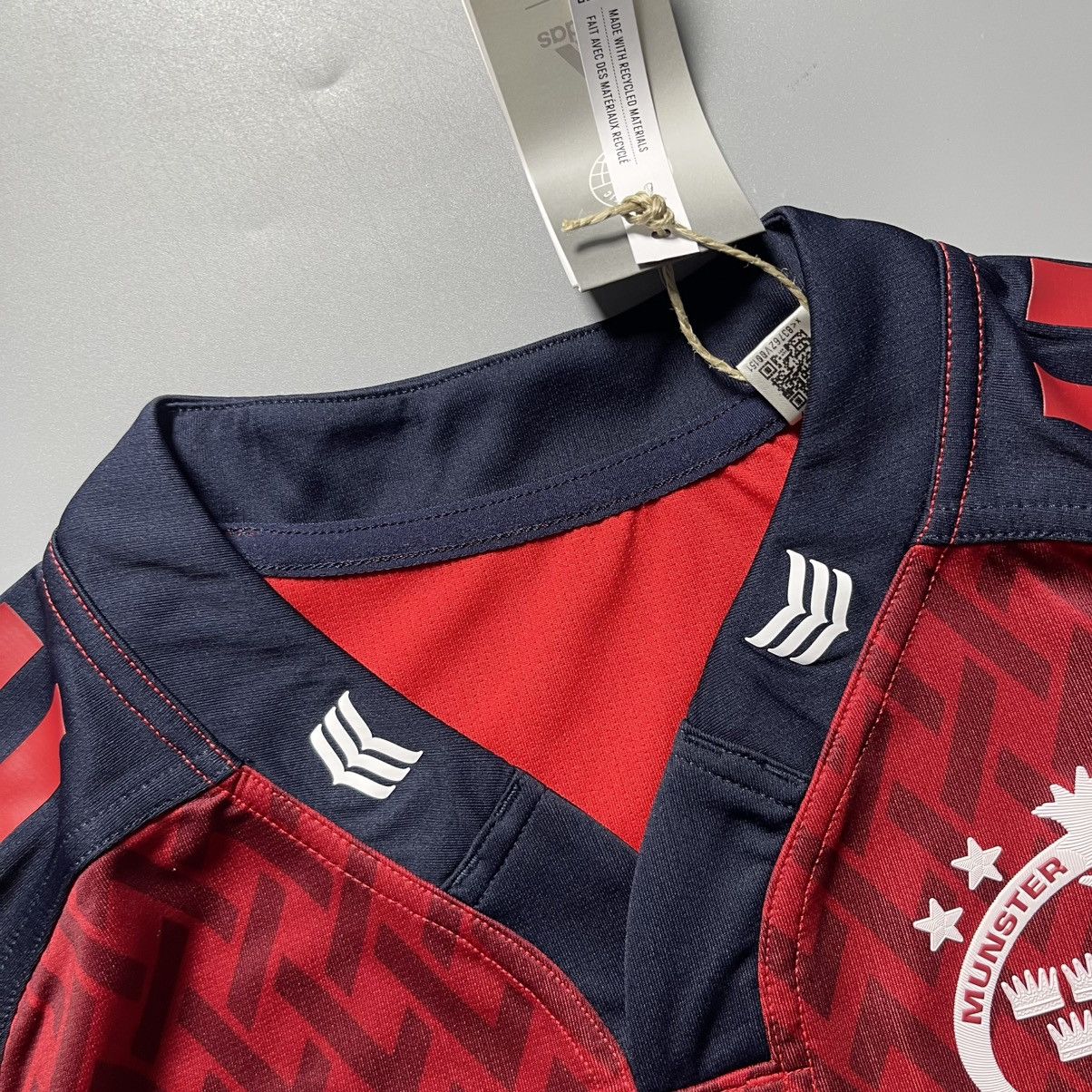Adidas × Vintage NWT MUNSTER RUGBY ADIDAS 2022/2023 PLAYER ISSUE JERSEY Size US M / EU 48-50 / 2 - 6 Thumbnail