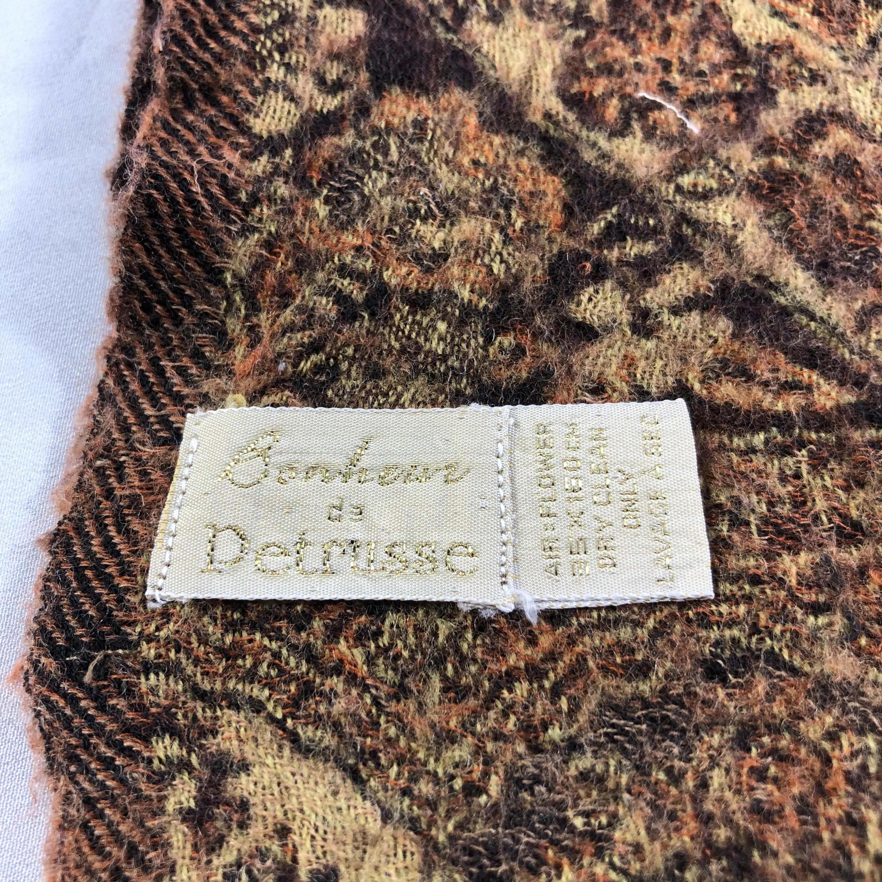 Hypebeast Bonheur de Petrusse Wool Scarf Muffler V1558 Size ONE SIZE - 3 Thumbnail