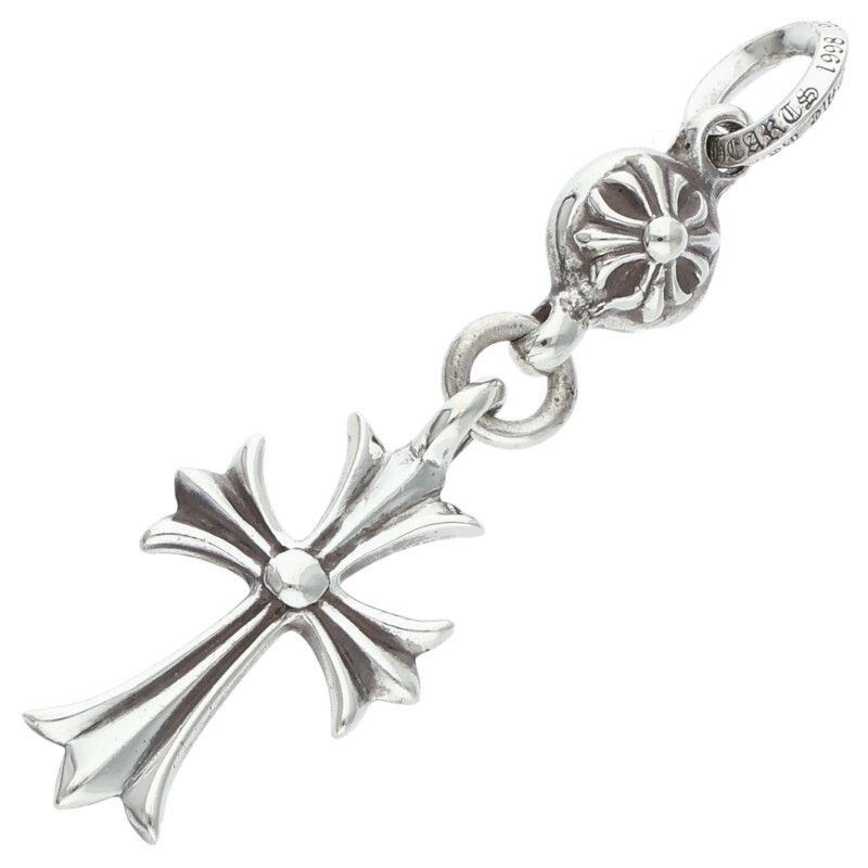 Chrome Hearts Chrome Hearts Tiny Cross Charm Silver Necklace Size ONE SIZE - 2 Thumbnail