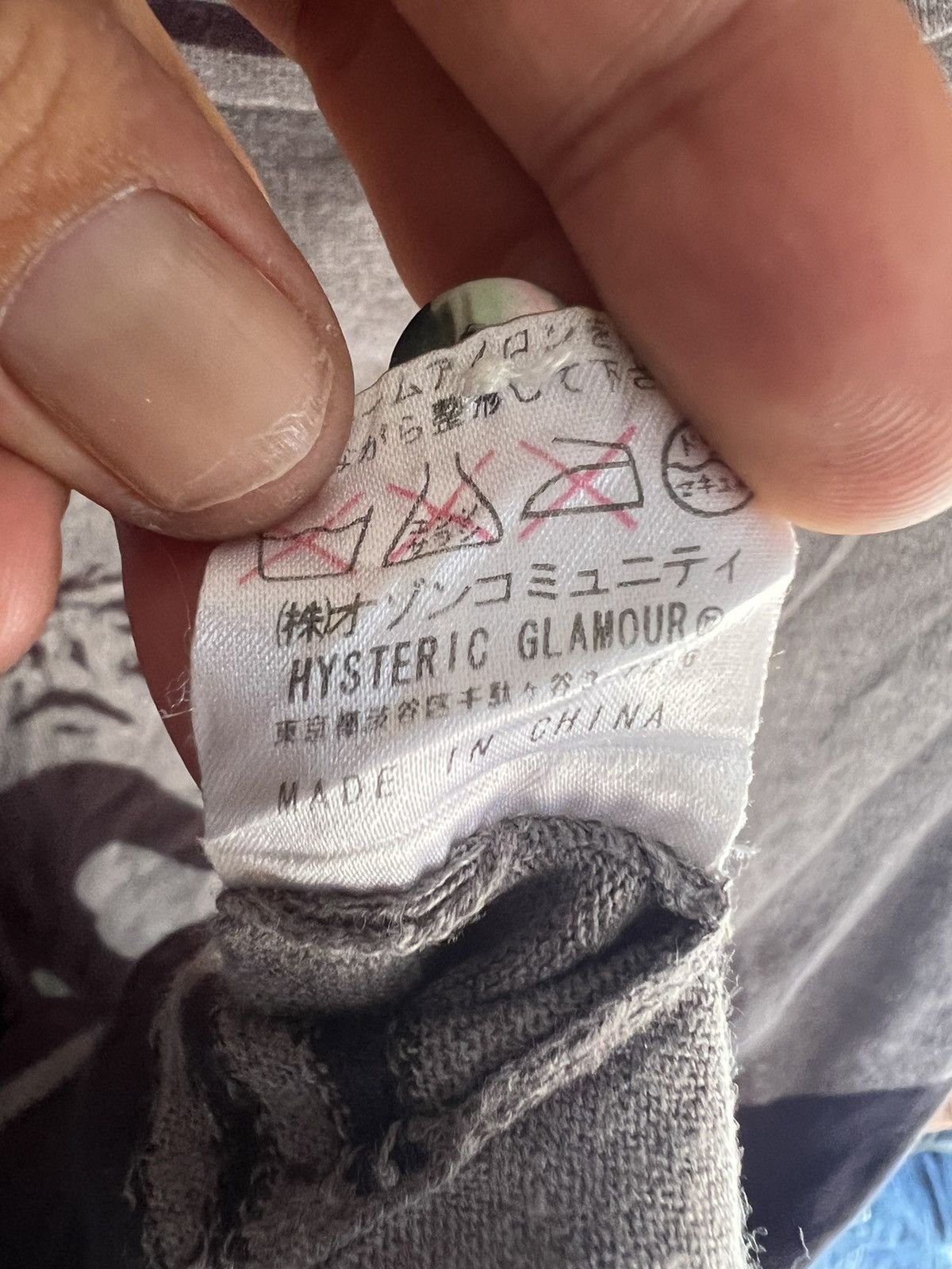 Hysteric Glamour 🔥Vintage Hysteric Glamour Big Print Polo Size US S / EU 44-46 / 1 - 11 Thumbnail