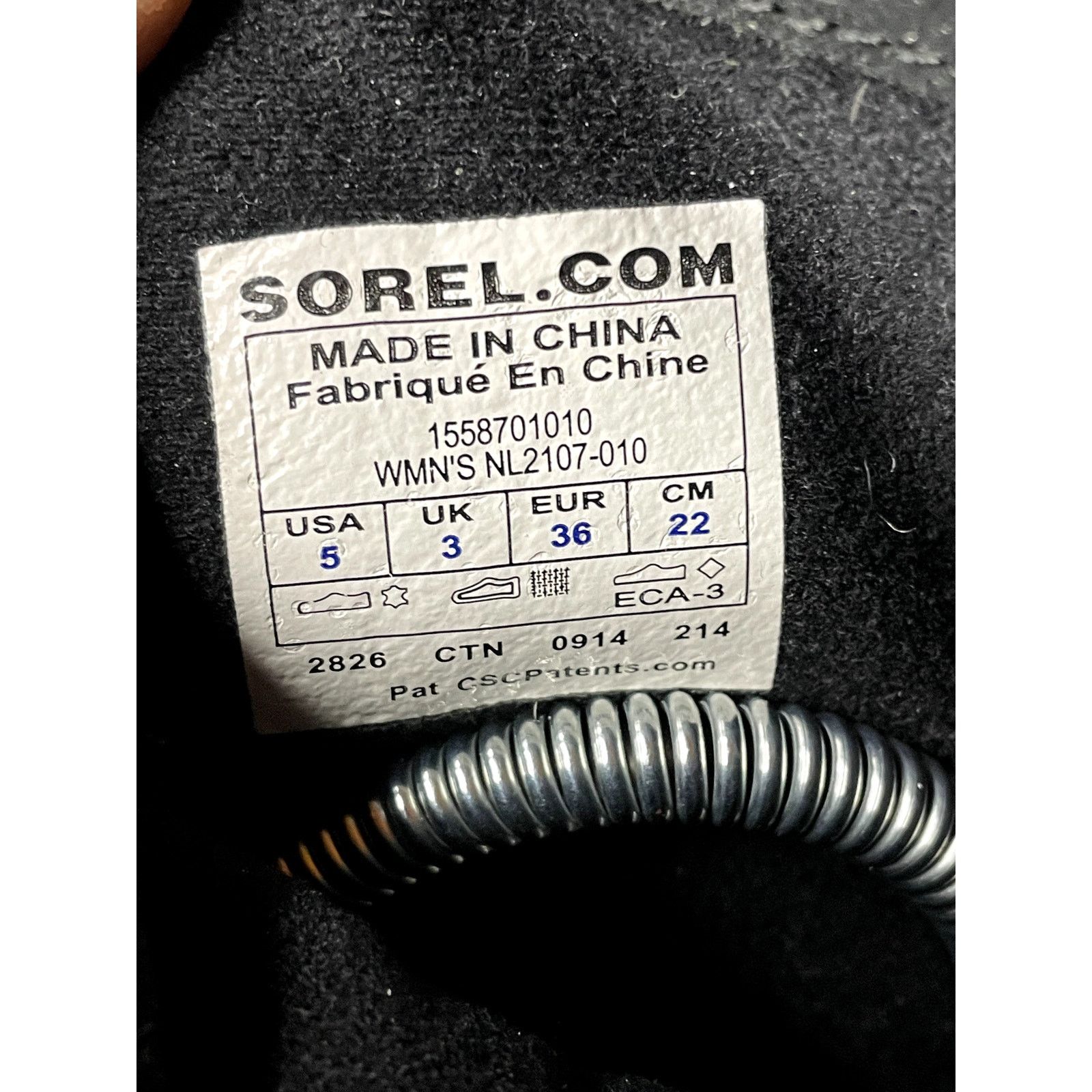 SOREL Sorel Slimshortie Nubuck Leather Ankle Duck Boots Black 5 Size US 5 / IT 35 - 12 Thumbnail