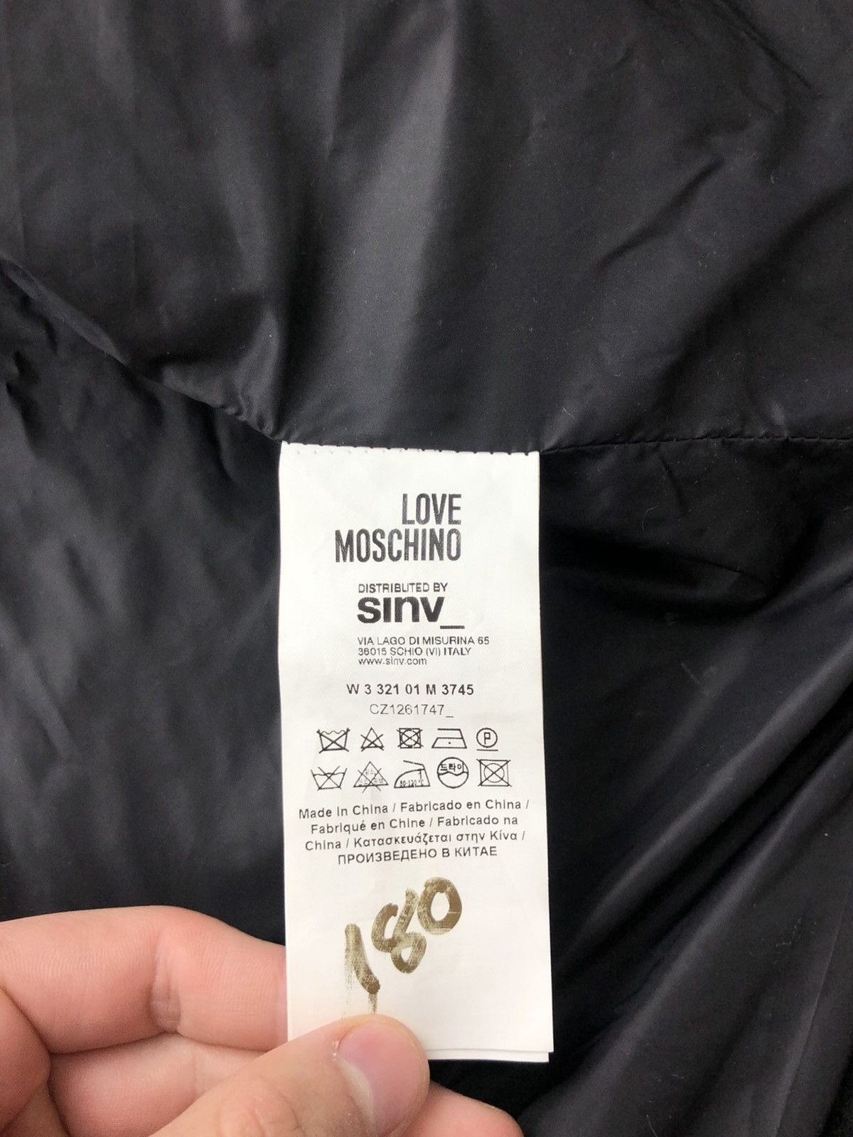 Love Moschino Love Moschino Womens Wool Blend Pea Coat Long Jacket Size M / US 6-8 / IT 42-44 - 10 Thumbnail