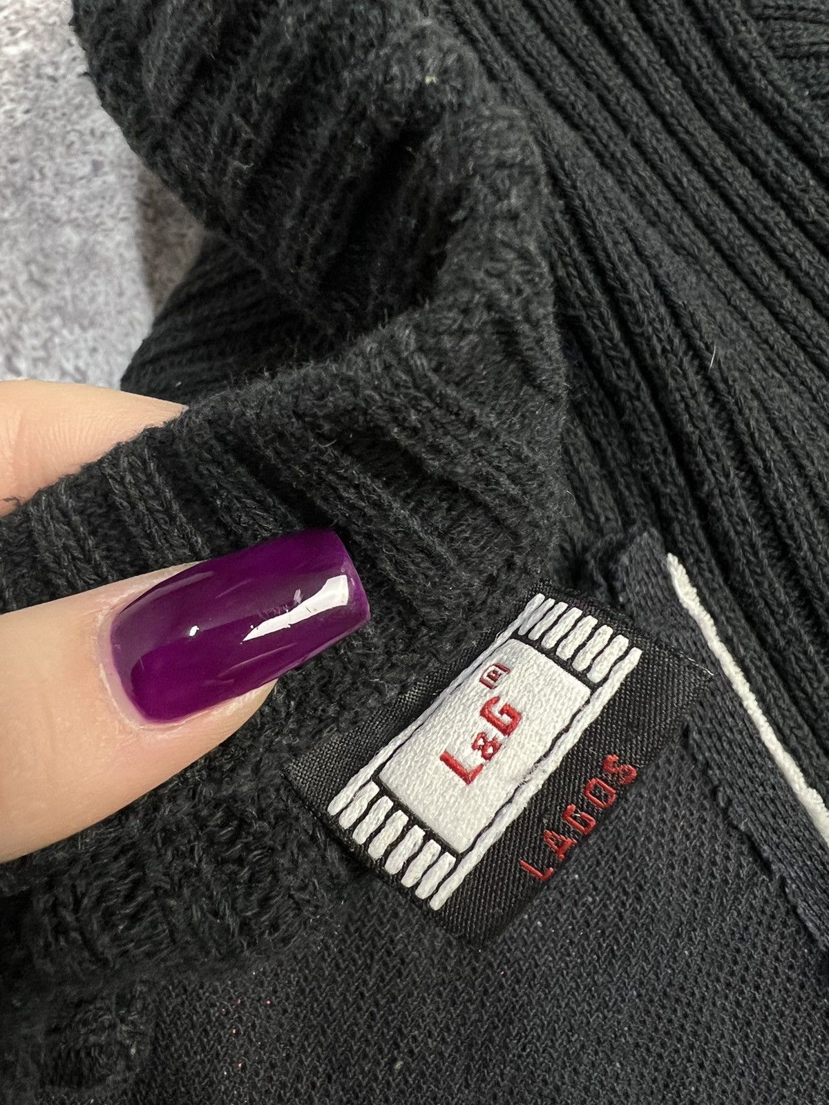 Diesel × Japanese Brand × Vintage Vintage Y2K Diesel gothic Distressed Faded Effect sweater Size US M / EU 48-50 / 2 - 5 Thumbnail