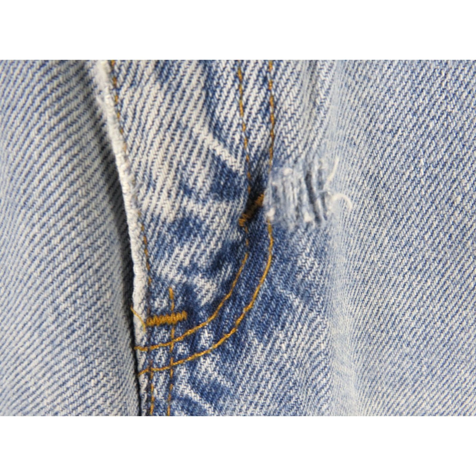 Levi's VINTAGE Levi's 950 Jeans Blue 7 MED Bootcut Mens 32x27 United States 1996 USA Made Jeans 550 Model Ladies? Size 27" / US 4 / IT 40 - 5 Thumbnail