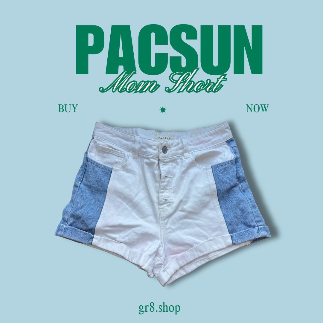 Pacsun Pacsun Mom Shorts Denim Blue Size 28 Size 28" / US 6 / IT 42 - 1 Thumbnail