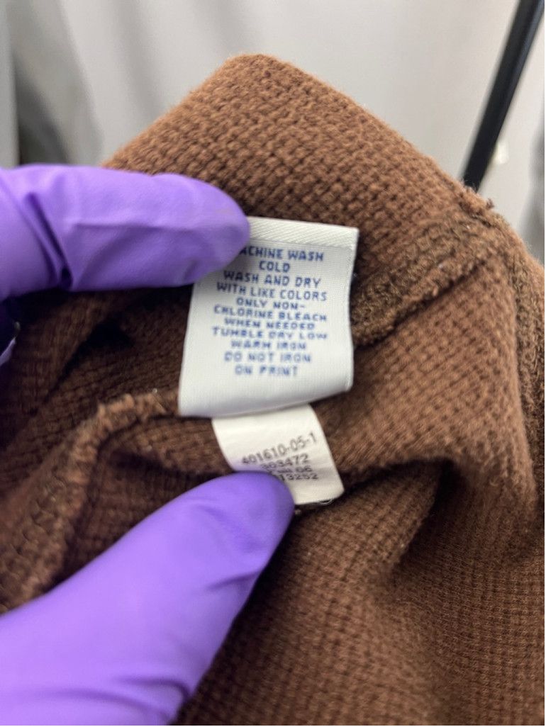 Old Navy Old Navy Brown Long Sleeve Thermal Henley Shirt – Size PXL Size US XL / EU 56 / 4 - 5 Thumbnail