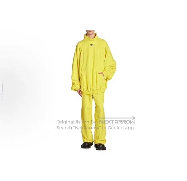 Balenciaga Balenciaga Solid Color High Neck Raglan Long Sleeve Jacket Size US S / EU 44-46 / 1 - 8 Thumbnail