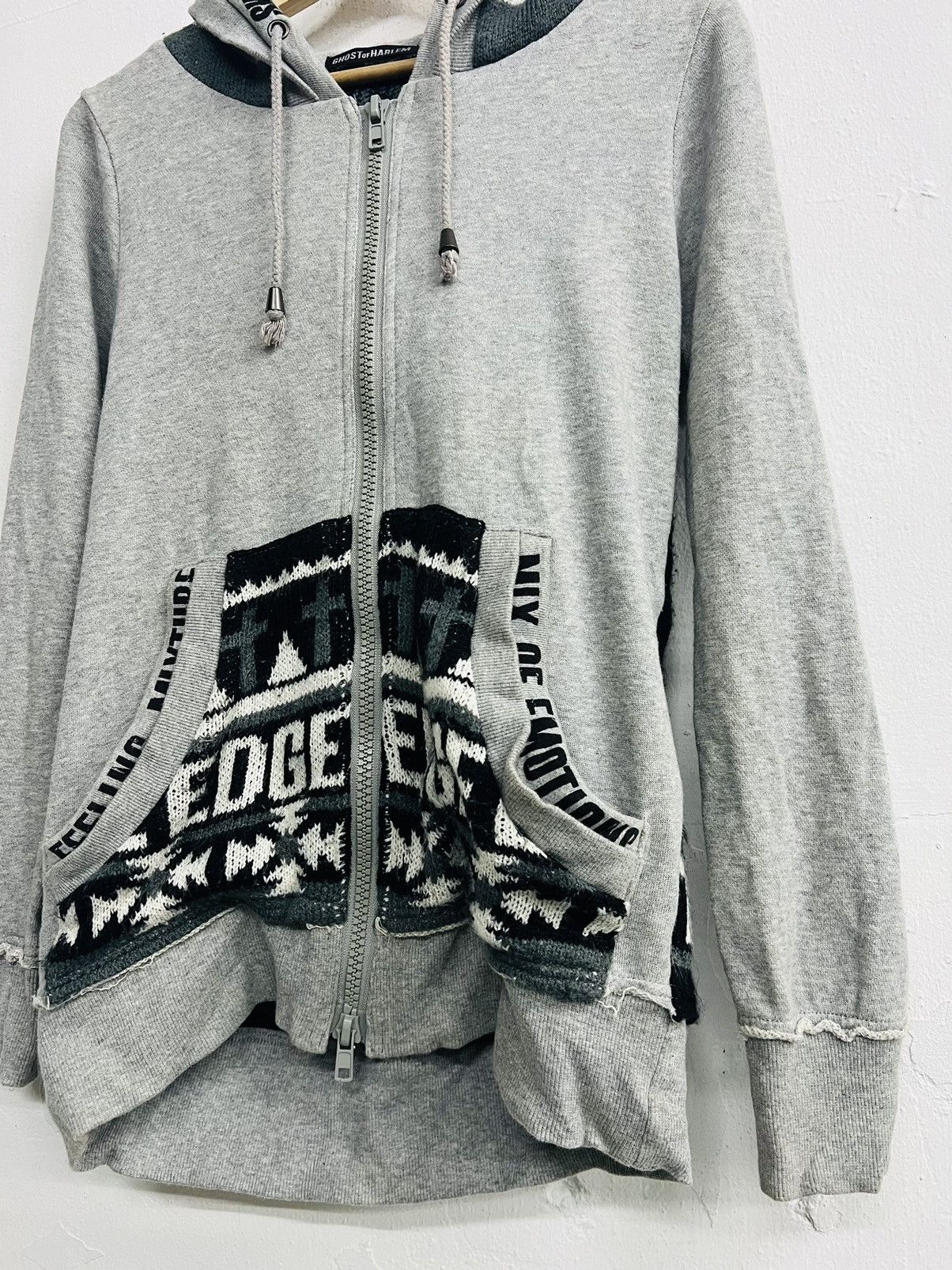 If Six Was Nine × Japanese Brand × Le Grande Bleu (L.G.B.) Ghost of Harlem Devil Skull Hoodie Zipper Size US M / EU 48-50 / 2 - 4 Thumbnail