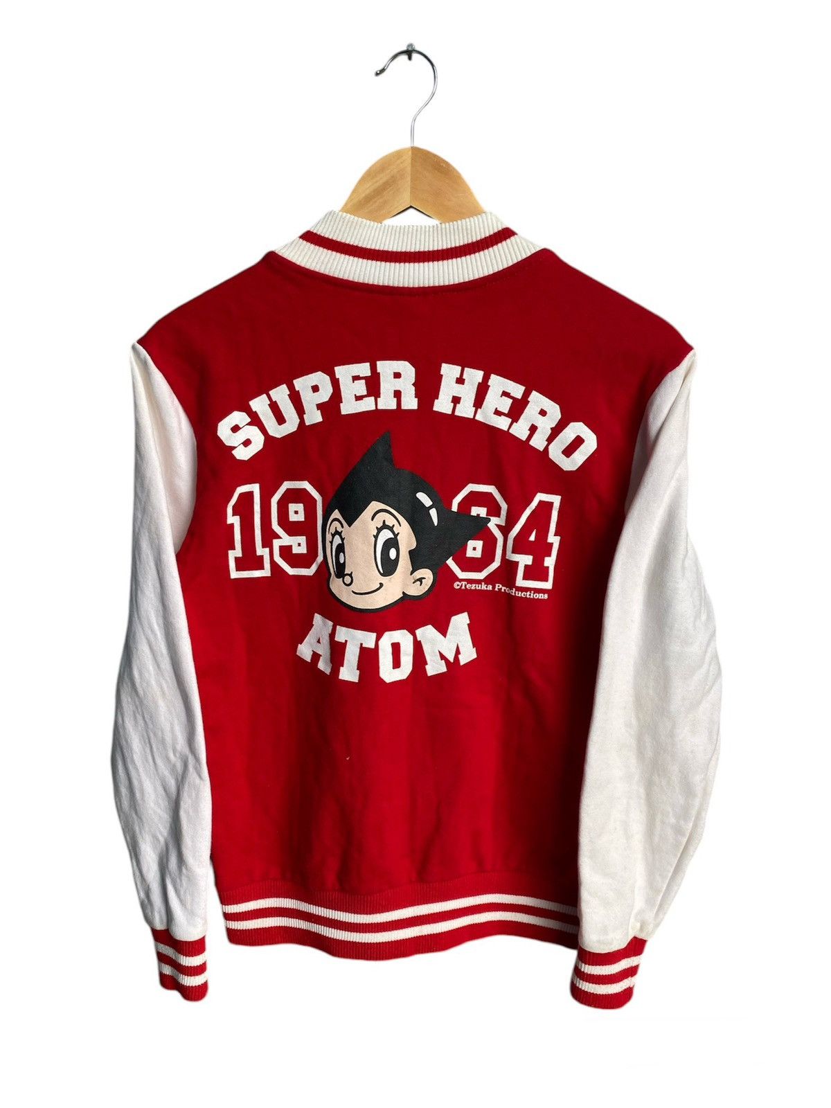 Anime × Japanese Brand × Vintage 🔥🔥 Vintage Astroboy ATOM Varsity Jacket Size US S / EU 44-46 / 1 - 1 Thumbnail