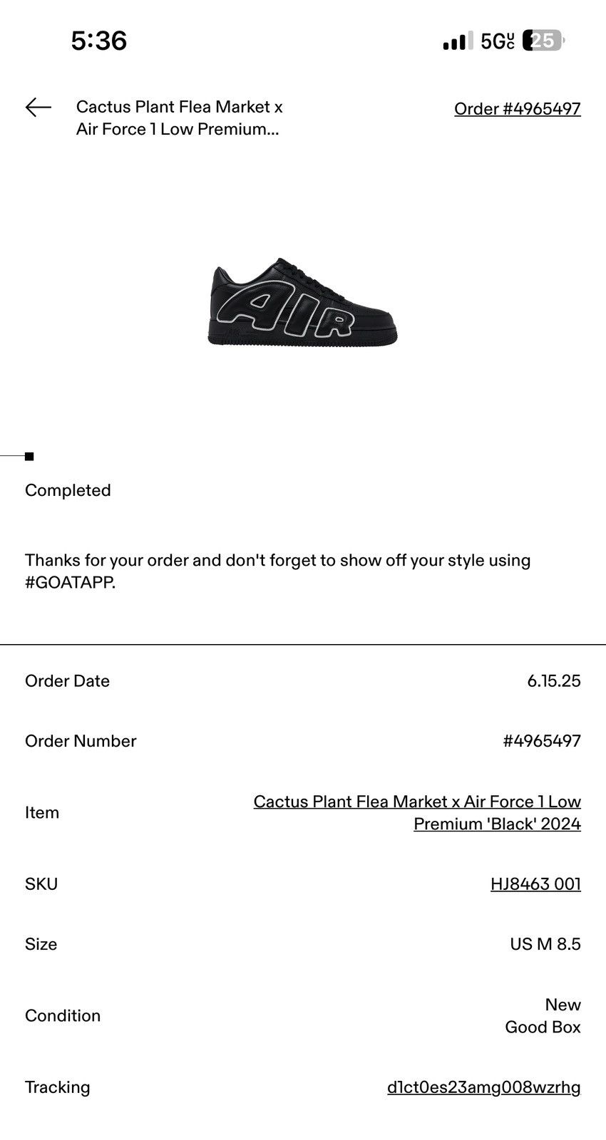 Black CPFM Air Force ones