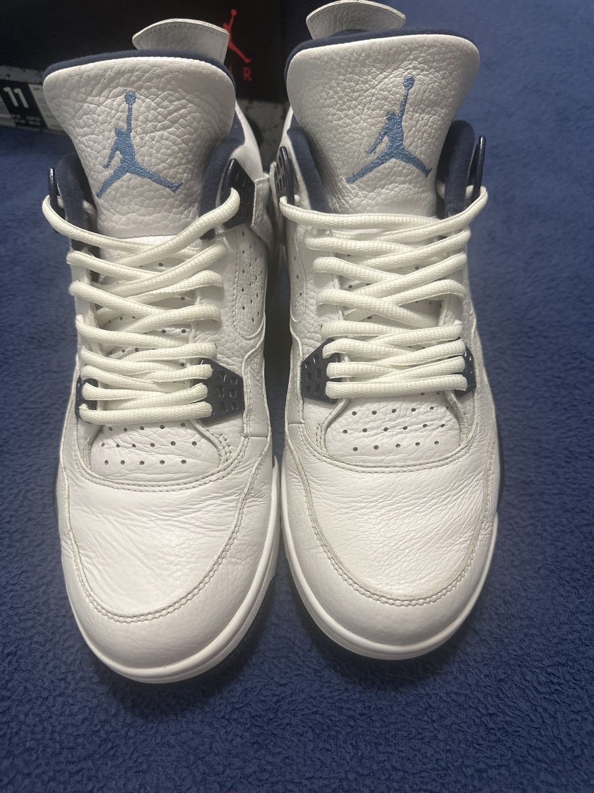 Jordan Brand Jordan 4 Retro Legend Blue Size US 11 / EU 44 - 6 Thumbnail