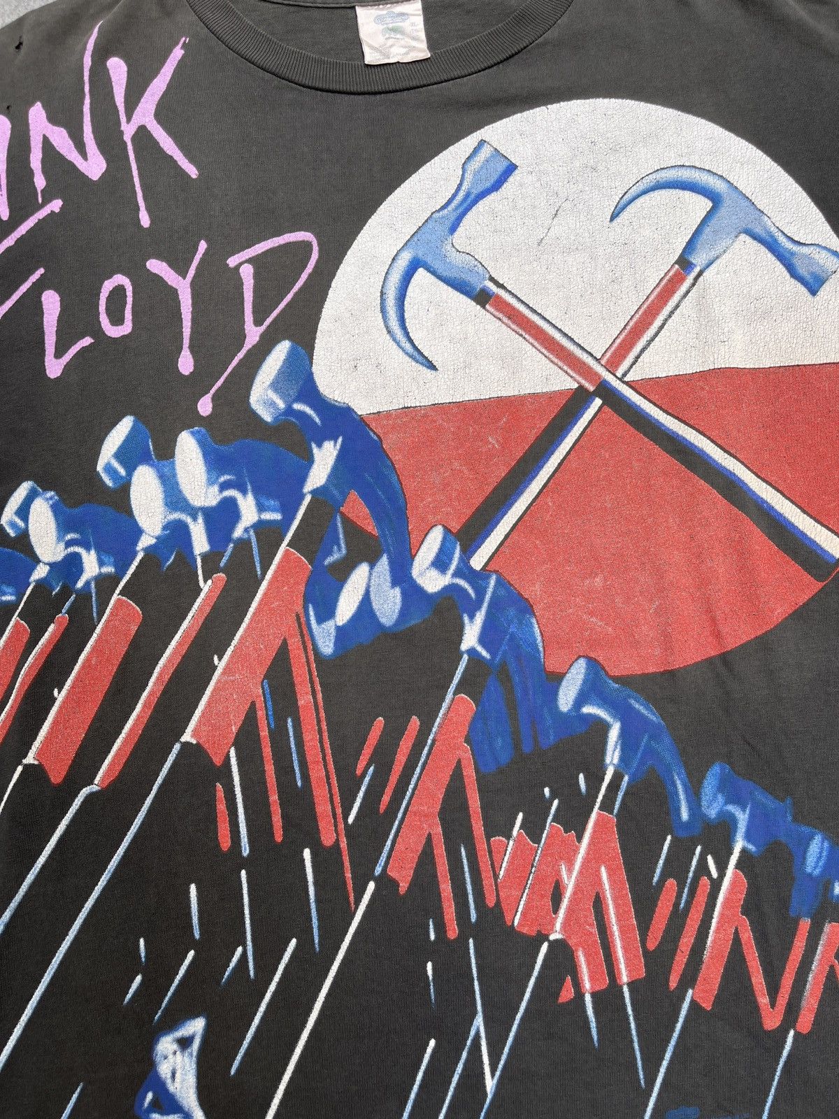 Pink Floyd × Vintage Vintage Pink Floyd The Wall OVP 1994 Size US XL / EU 56 / 4 - 2 Thumbnail