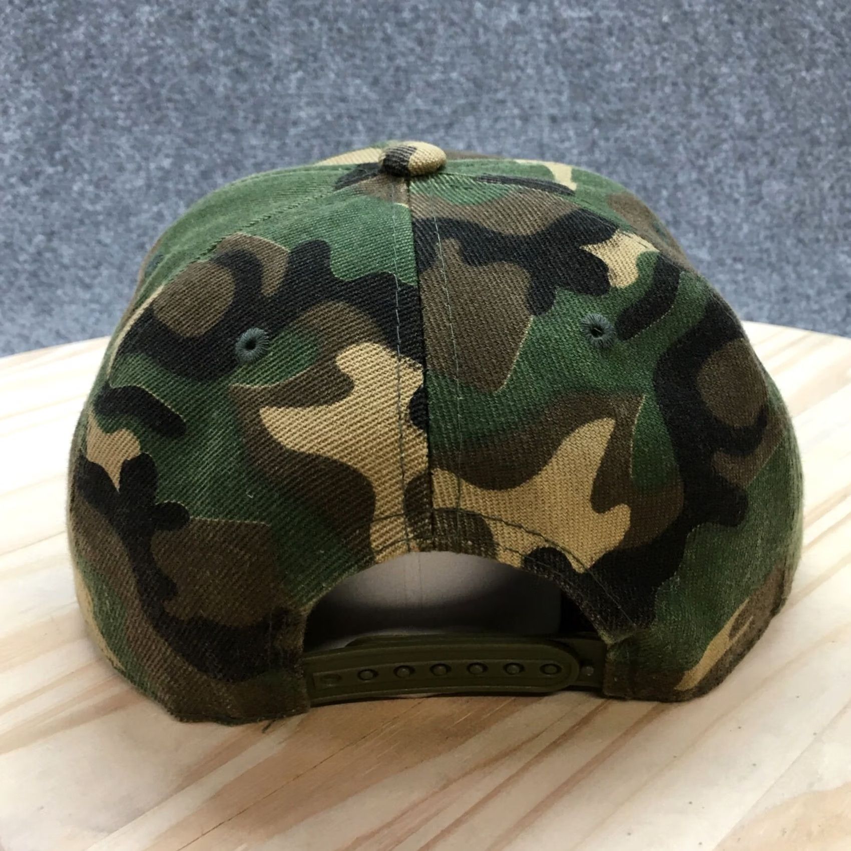 Logo 7 Croig Minnesota Baseball Hat Mens Green Camo OS Adjustable Embroidered Logo Size ONE SIZE - 7 Thumbnail