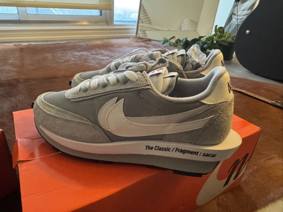 Fragment Design × Nike × Sacai Fragment Design x Sacai x Nike LDWaffle SF Grey Size US 10 / EU 43 - 8 Thumbnail