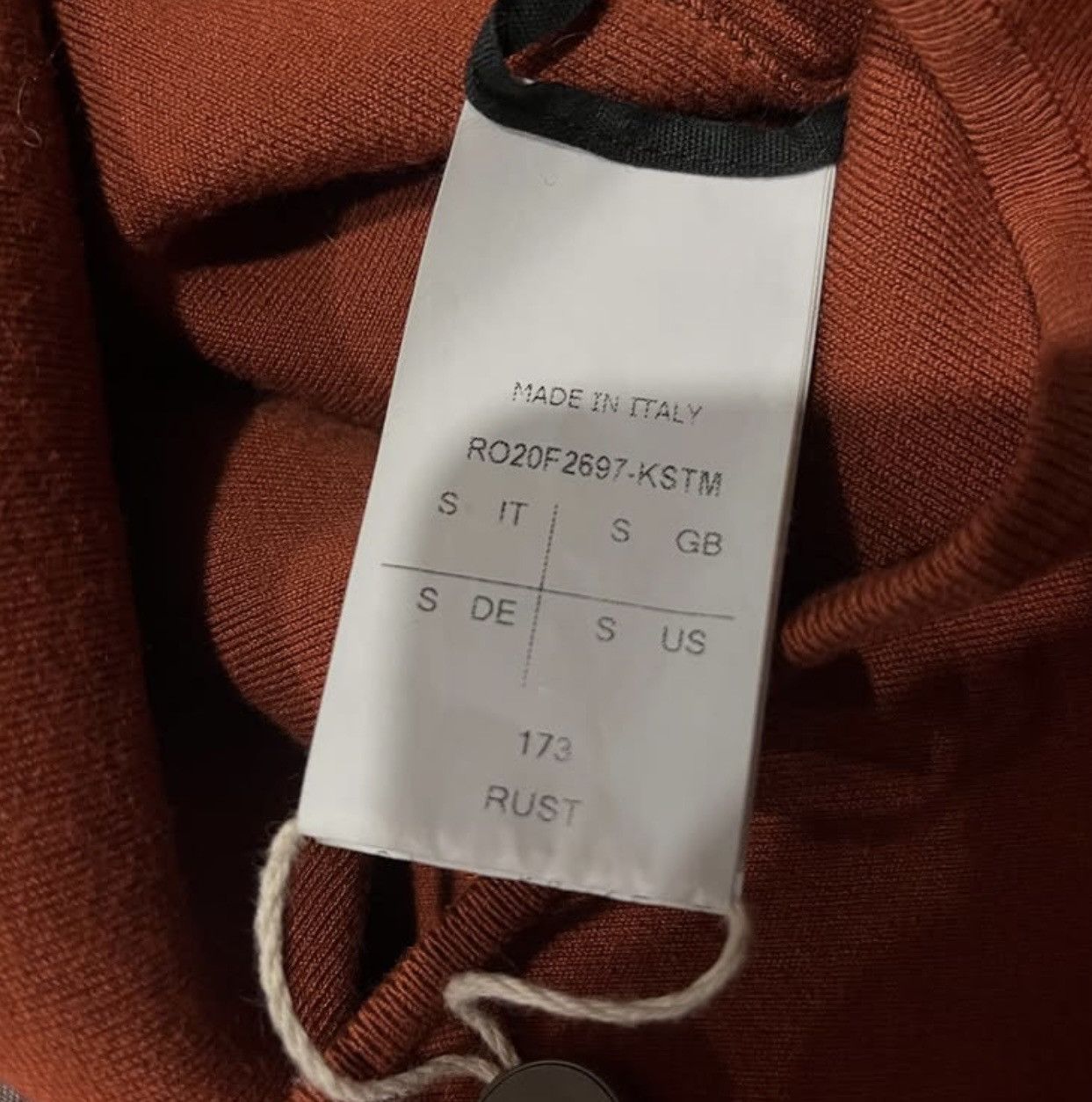 Rick Owens Drkshdw FW/20 Rick Owens Performa Runway Rust Banana Ziggy Dress Top Size S / US 4 / IT 40 - 8 Thumbnail
