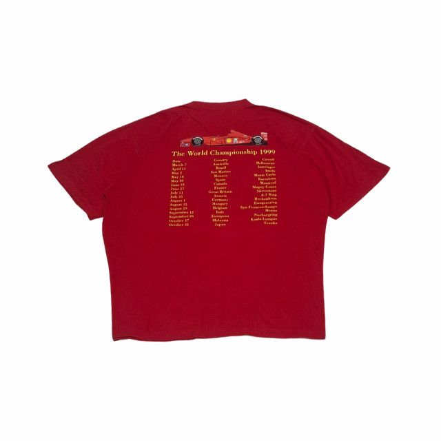 Ferrari Vintage 99' Ferrari F1 Championship Tee Size US XXL / EU 58 / 5 - 2 Thumbnail