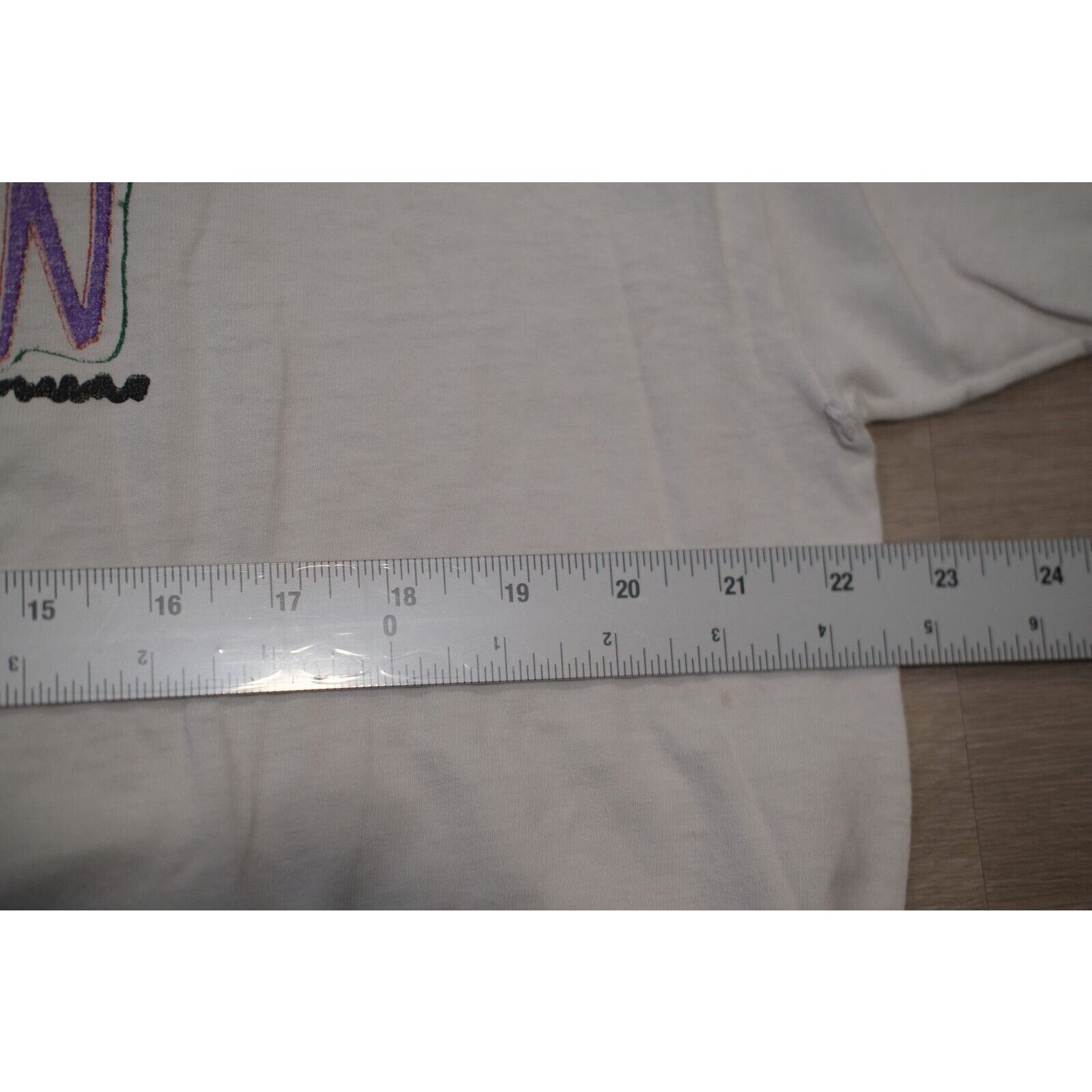 Hanes Vintage 90s Hanes Heavyweight WE BE JAMMIN ST KITTS Tee XL Size US XL / EU 56 / 4 - 3 Thumbnail