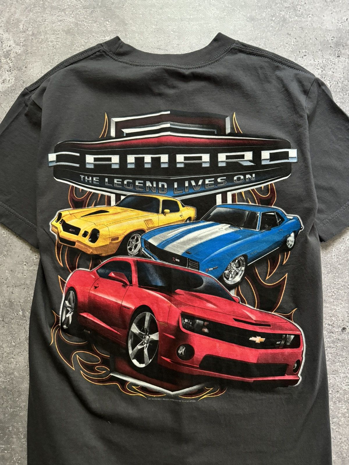 Vintage Vintage Y2K Chevrolet Camaro USA Car Style T-Shirt Size US S / EU 44-46 / 1 - 3 Thumbnail