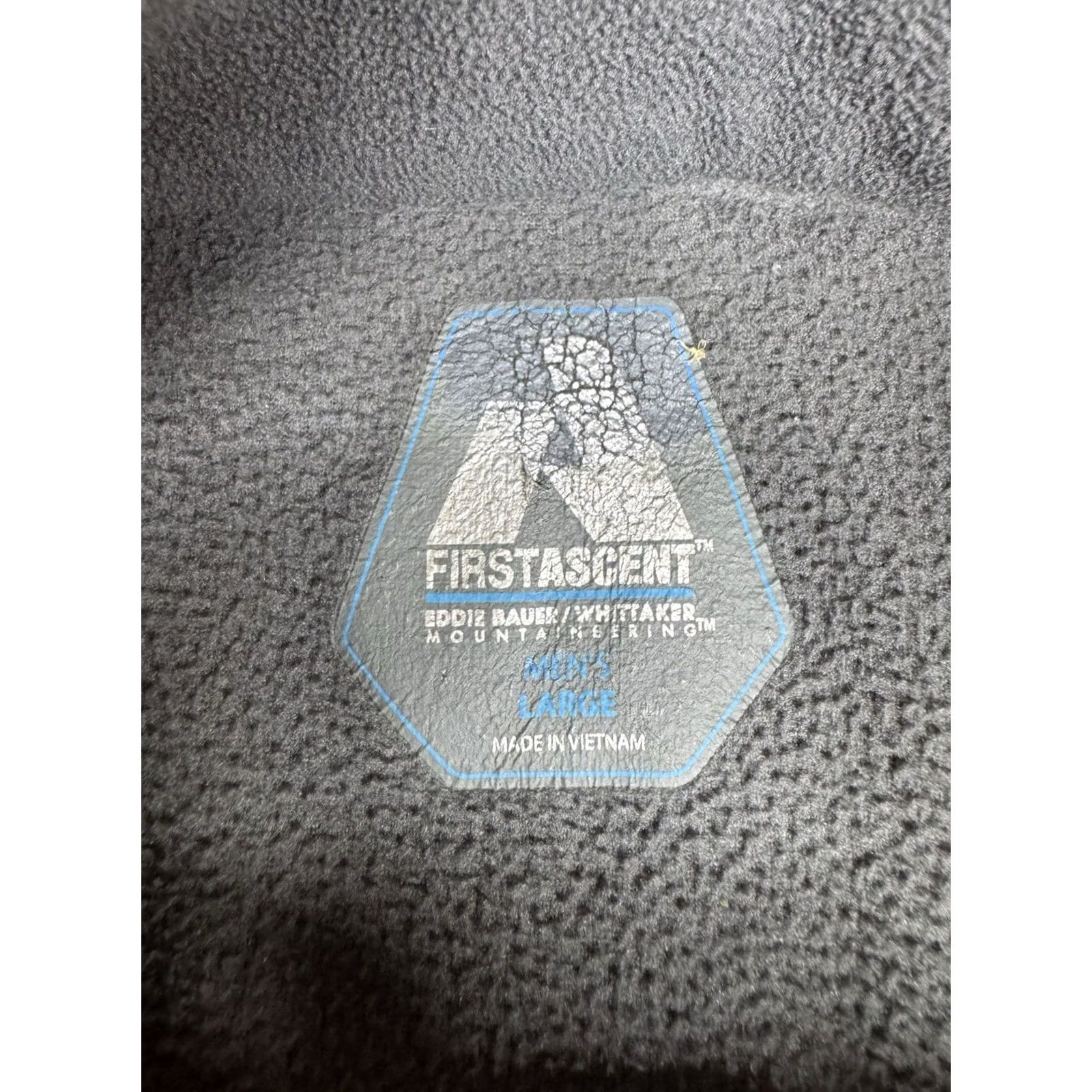 Eddie Bauer Eddie Bauer First Ascent Mountaineering Men’s L Gray 1/4 Zip Hiking Sweatshirt Long Sleeve Zip Pockets Logo Sports Outdoor Classic Regular Mens Size ONE SIZE - 3 Thumbnail