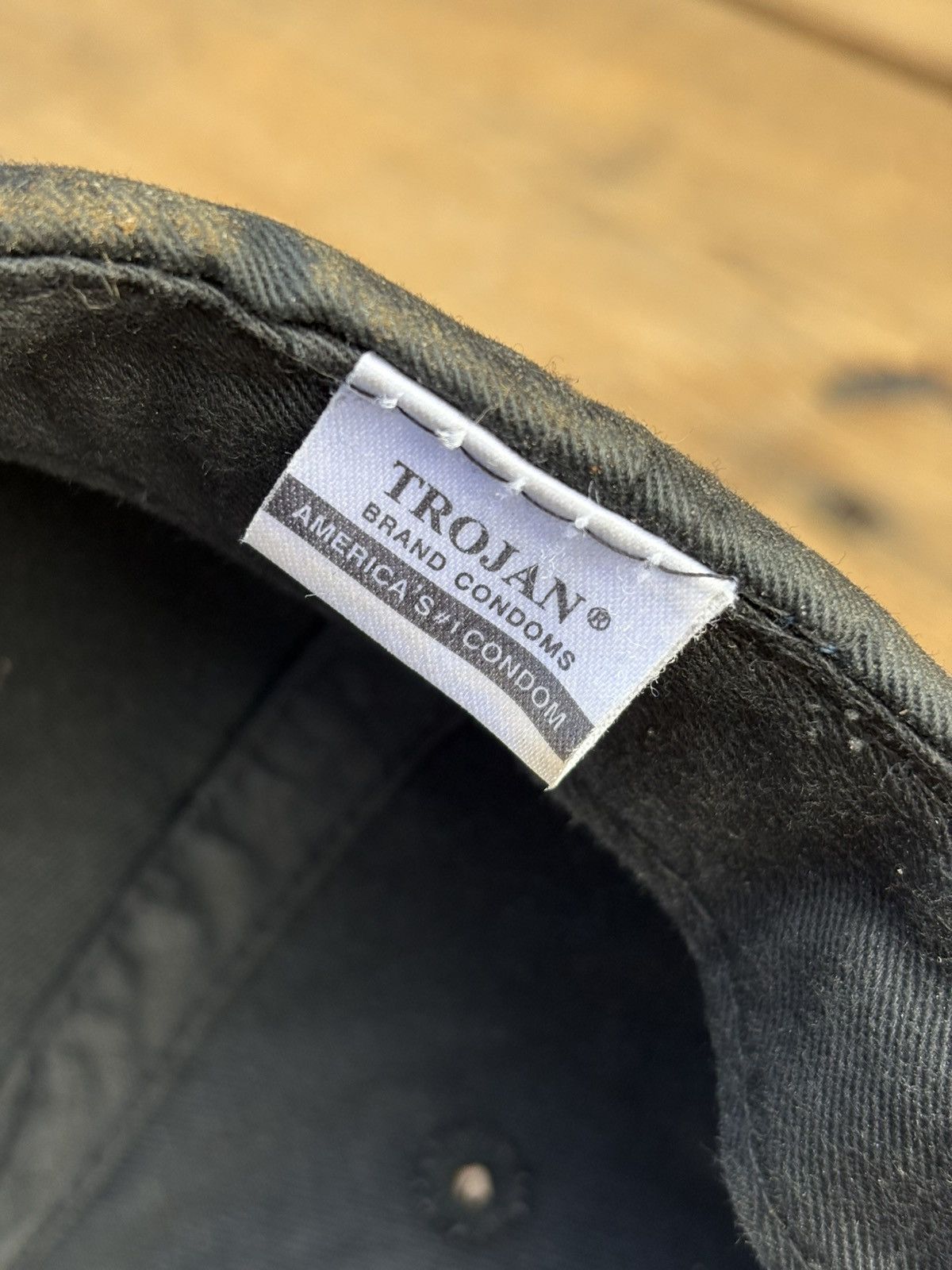 Vintage Trojan™ Magnum Waxed Twill Baseball Hat Size ONE SIZE - 7 Thumbnail