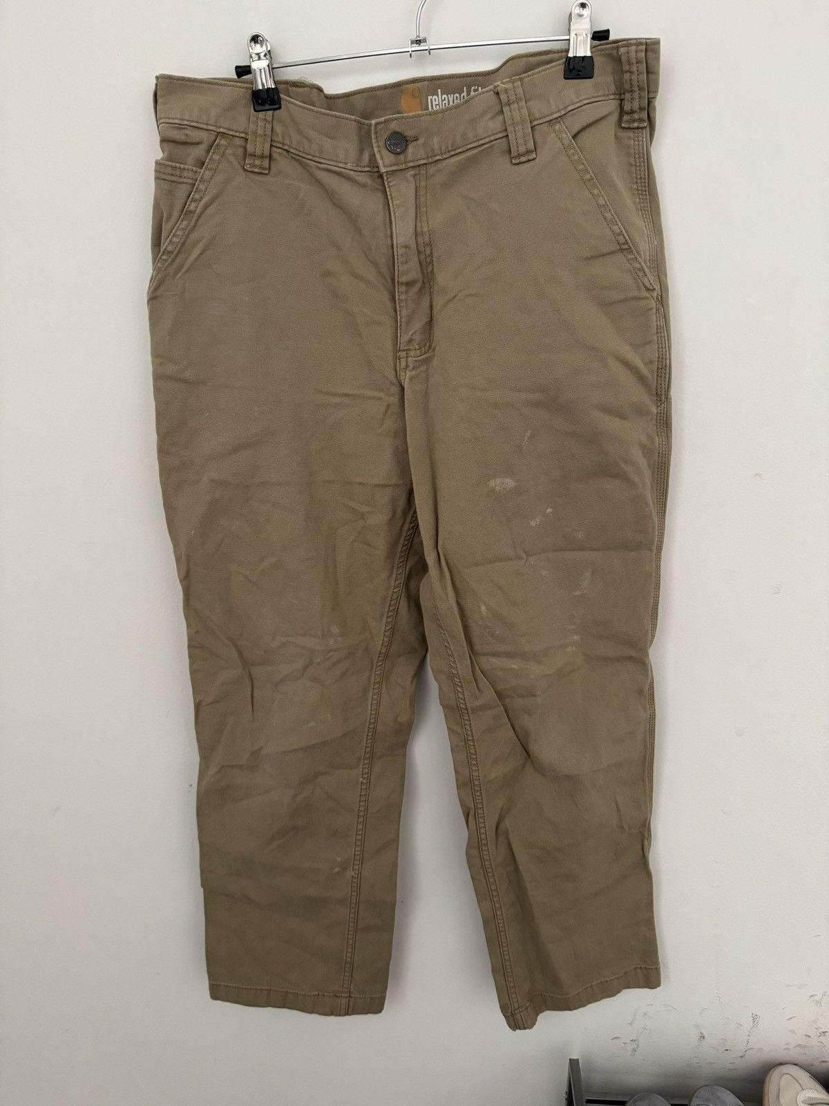 Carhartt Carhartt Tan Utility Pants Size US 30 / EU 46 - 1 Thumbnail
